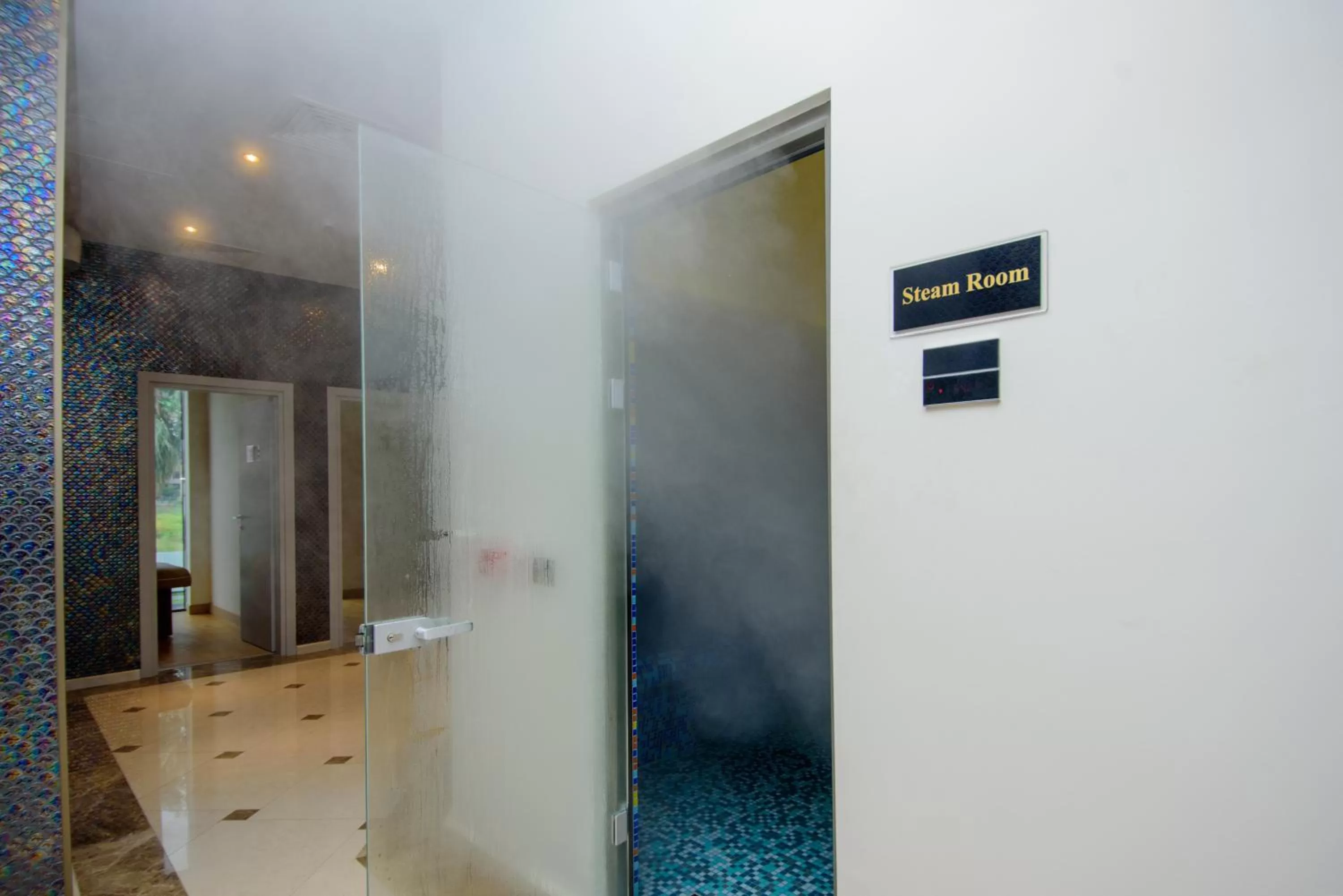 Steam room in The Grand Gloria Hotel