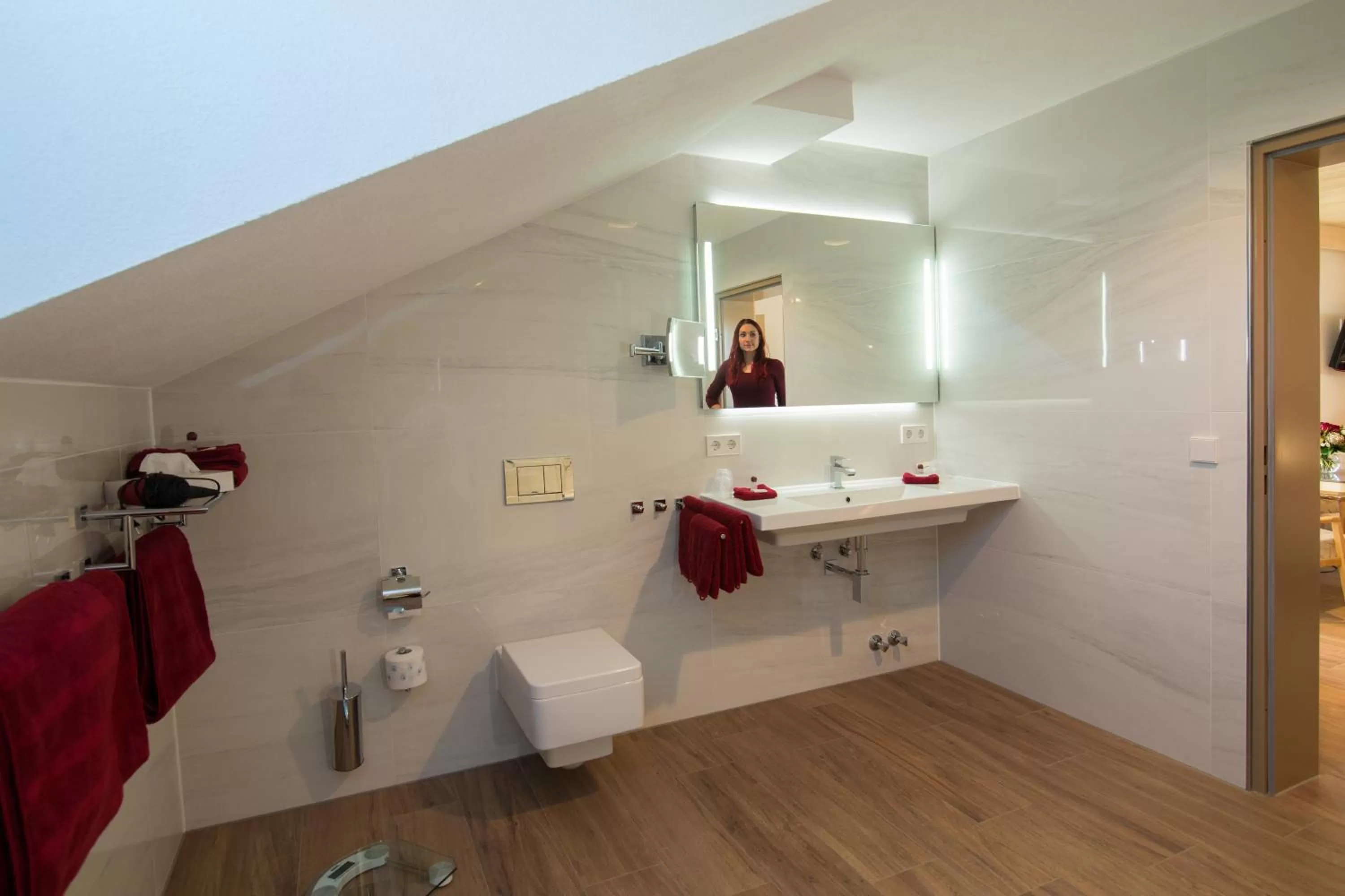 Bathroom in Hotel Garni Jägerhof