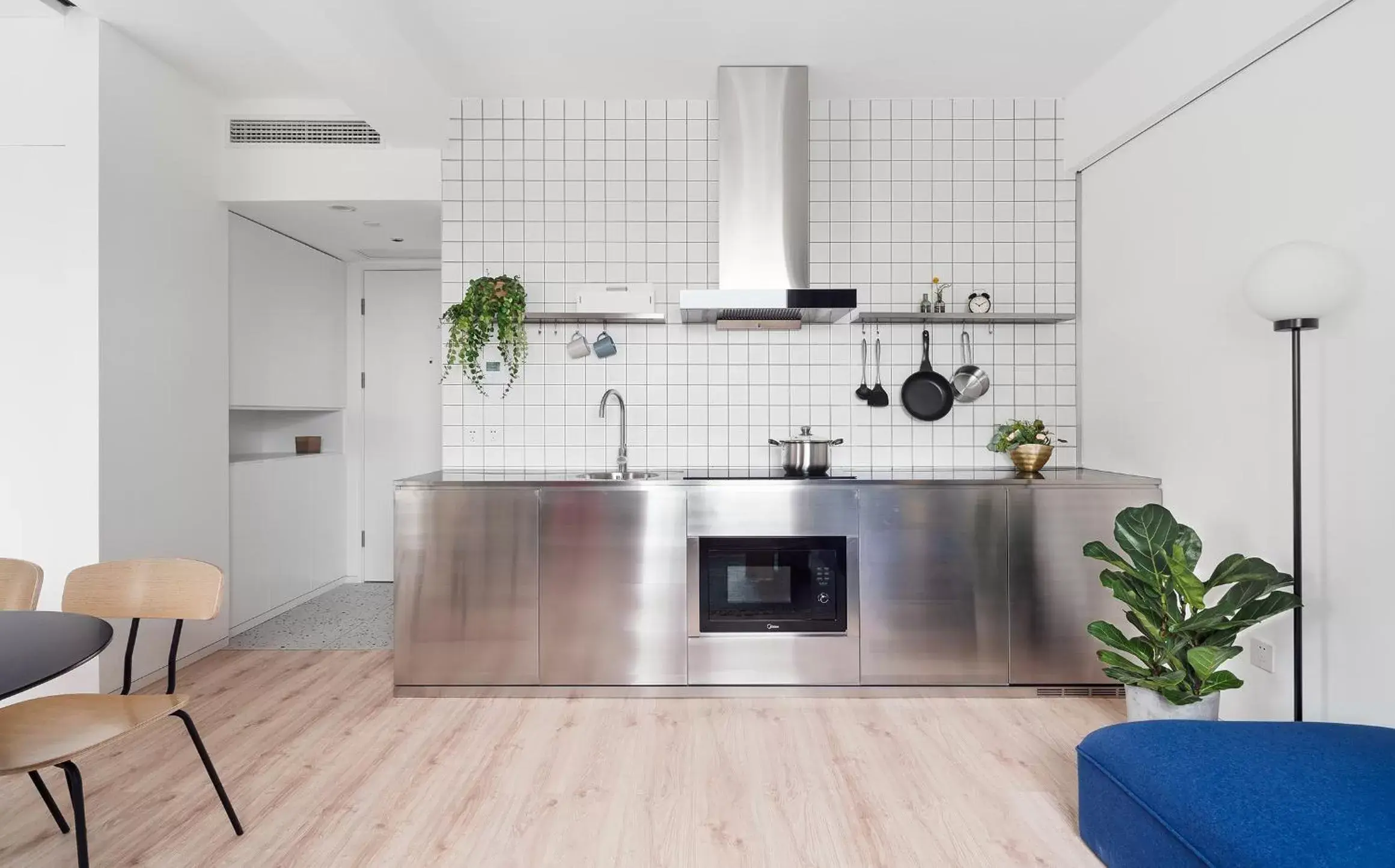 Kitchen or kitchenette in Stey Beijing 798 Art Zone Hotel Kitchen or kitchenette in Stey Beijing 798 Art Zone Hotel