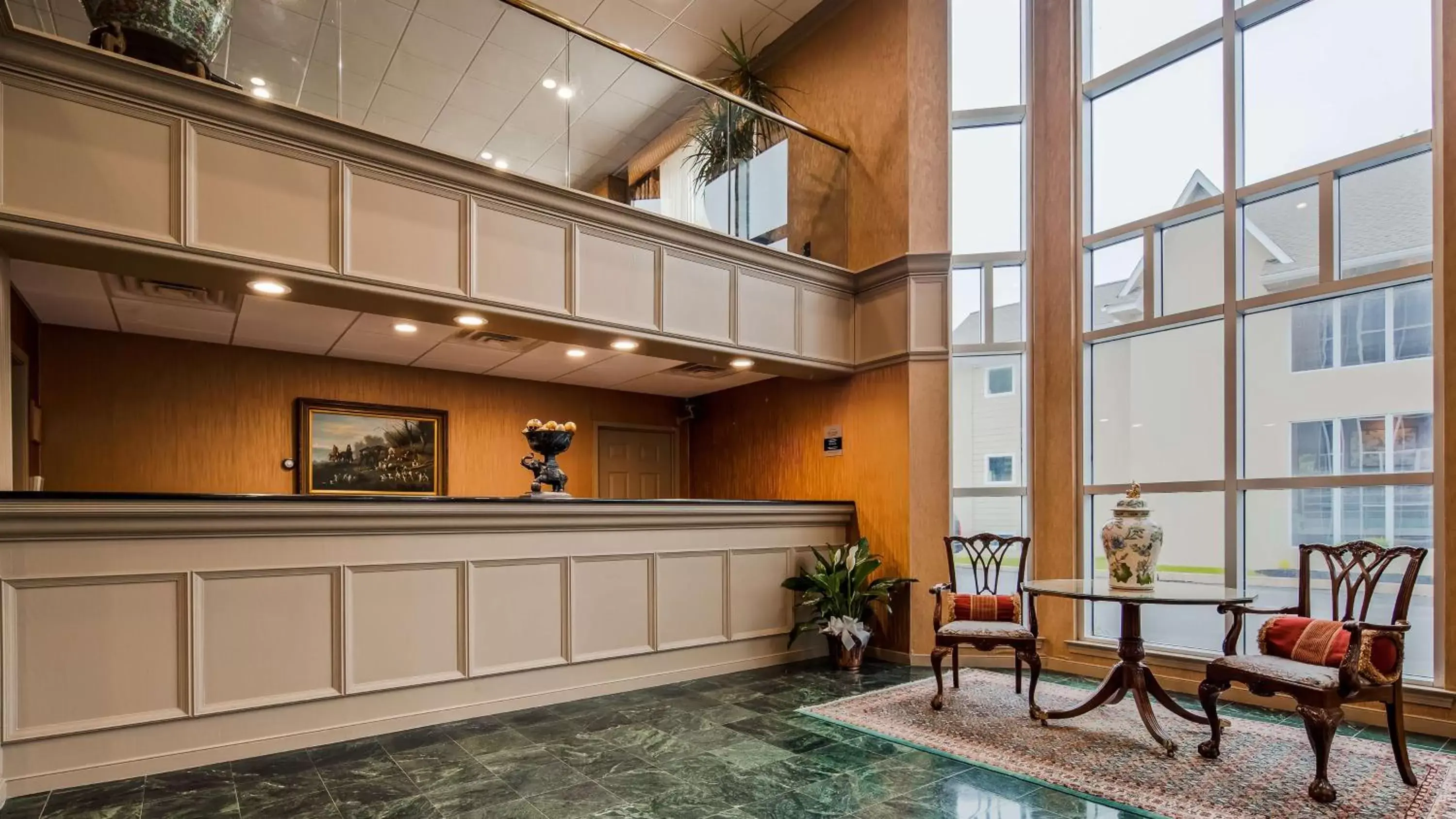 Lobby or reception in Inn at Mendehall Lobby or reception in Inn at Mendehall