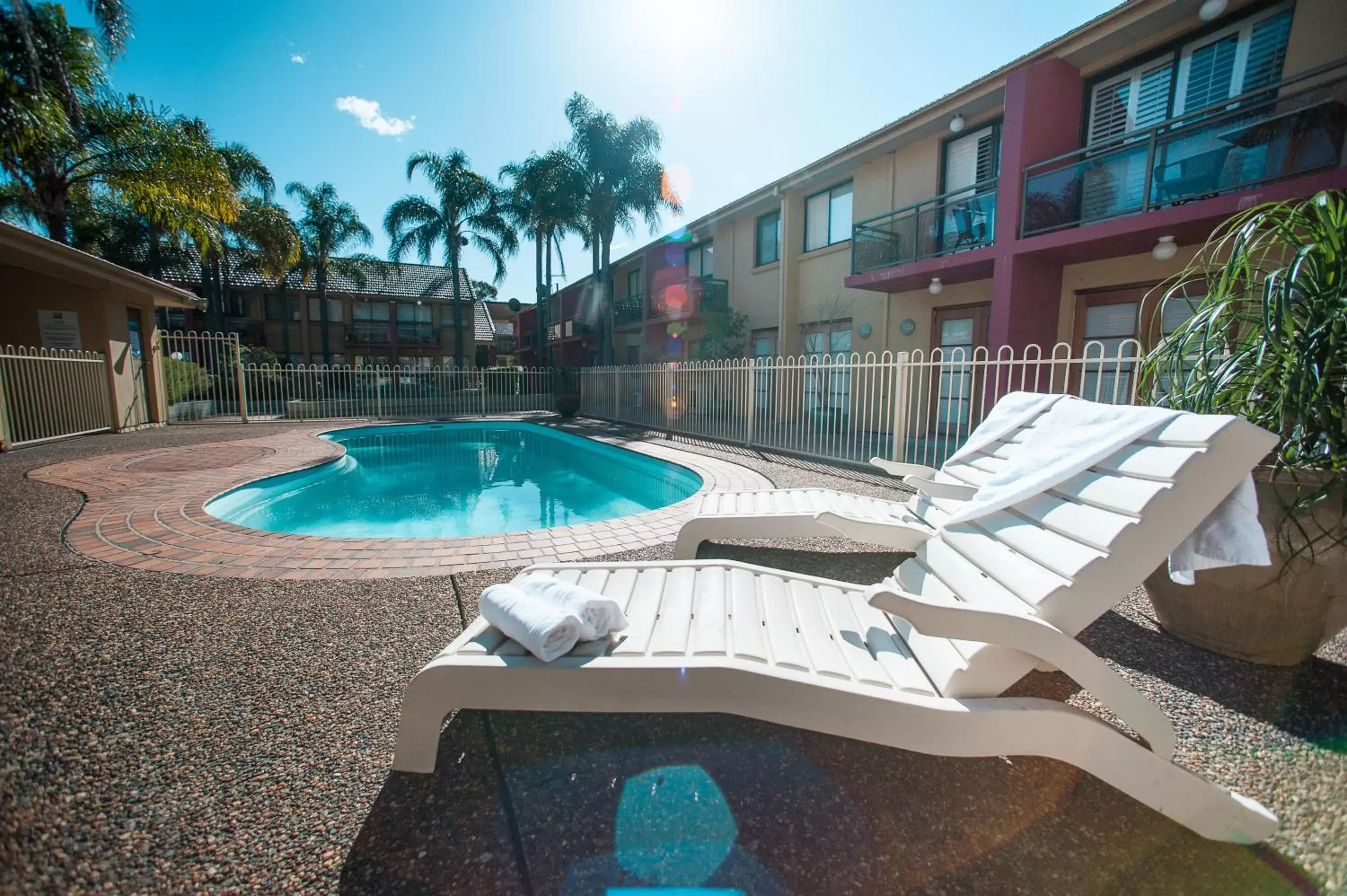 Swimming pool in Ramada Hotel & Suites by Wyndham Cabramatta Swimming pool in Ramada Hotel & Suites by Wyndham Cabramatta