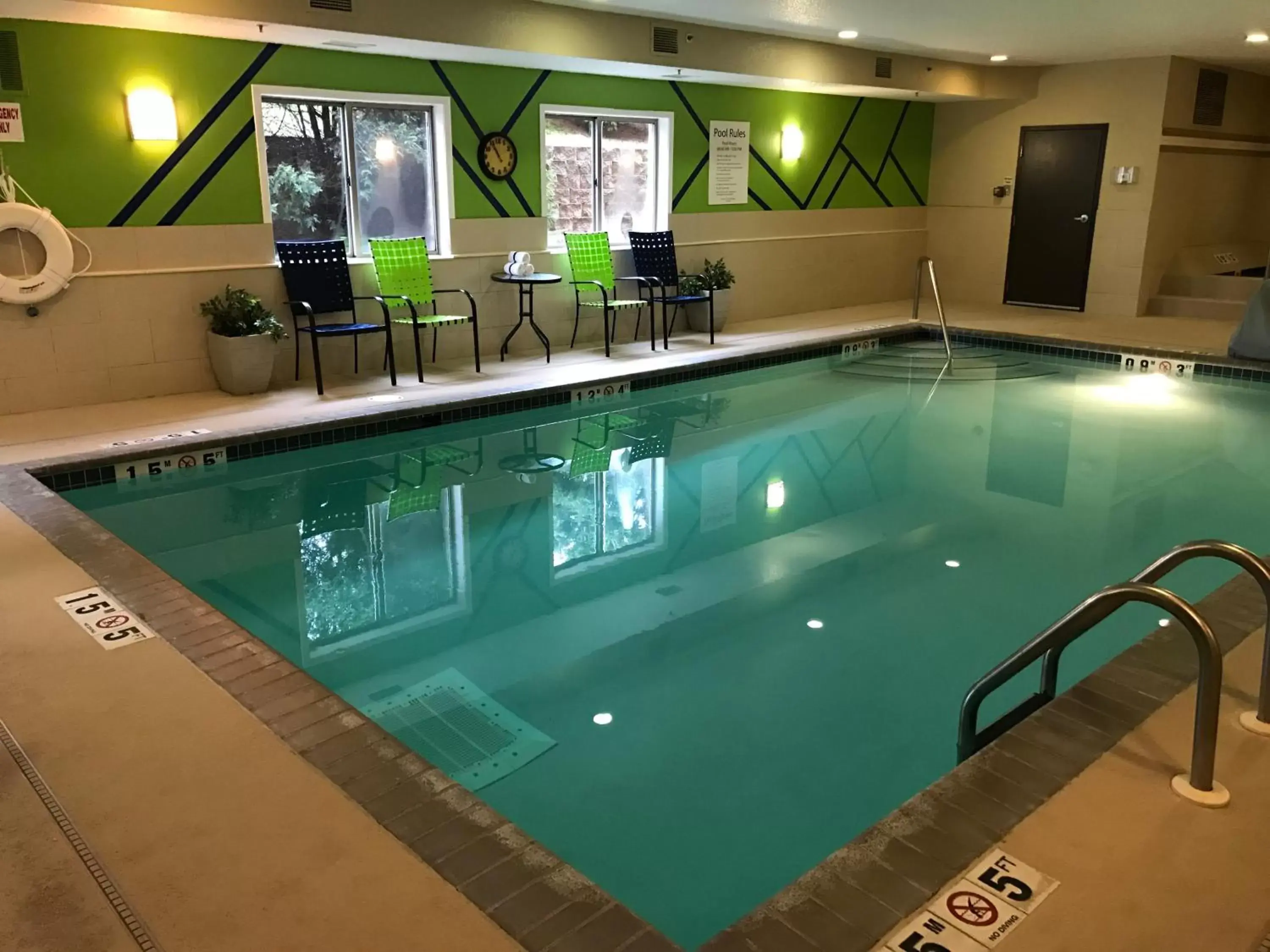 Swimming Pool in Holiday Inn Express Hotel & Suites St. Paul - Woodbury, an IHG Hotel