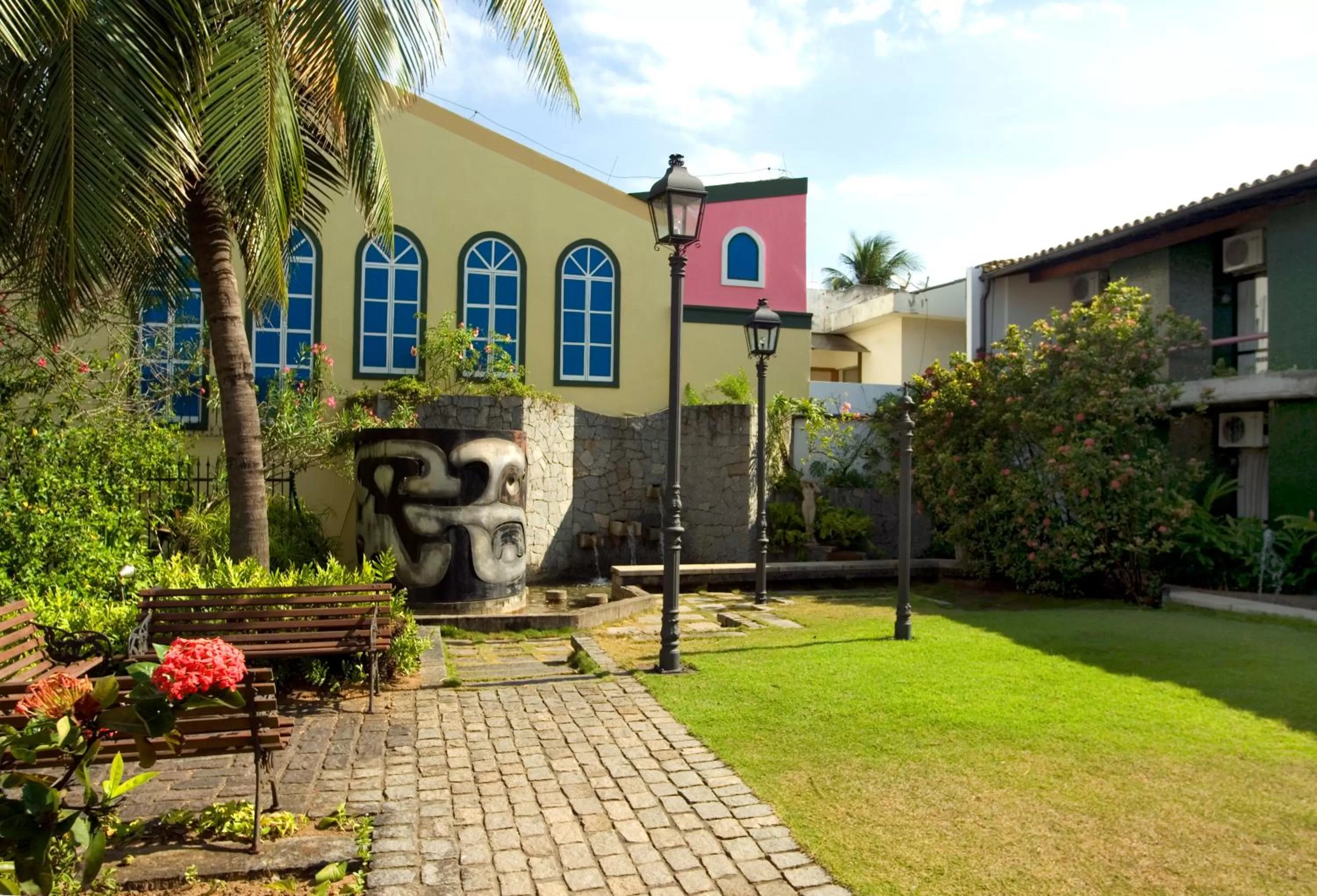 Garden in Hotel Catharina Paraguaçu