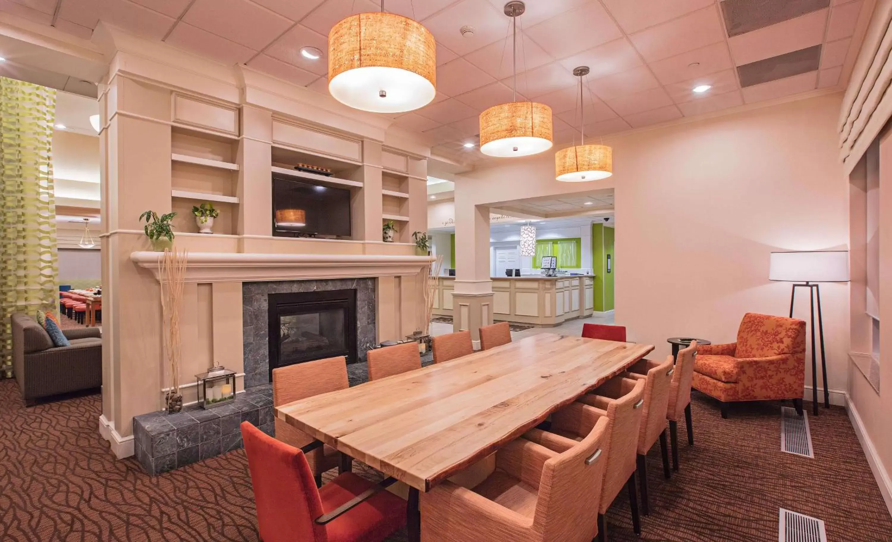 Lobby or reception, Restaurant/Places to Eat in Hilton Garden Inn Des Moines/Urbandale