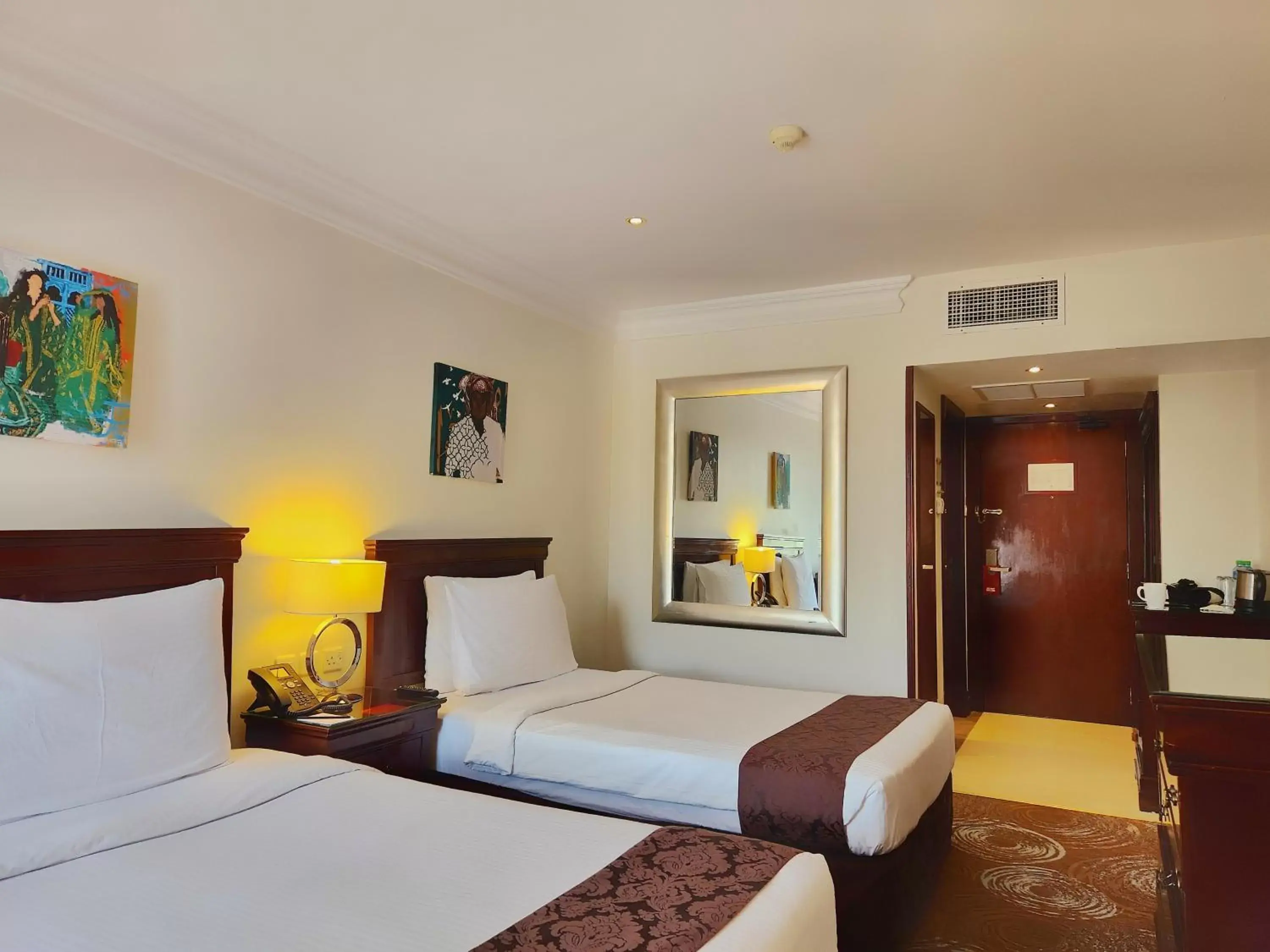 Property building, Bed in Mövenpick Hotel Kuwait