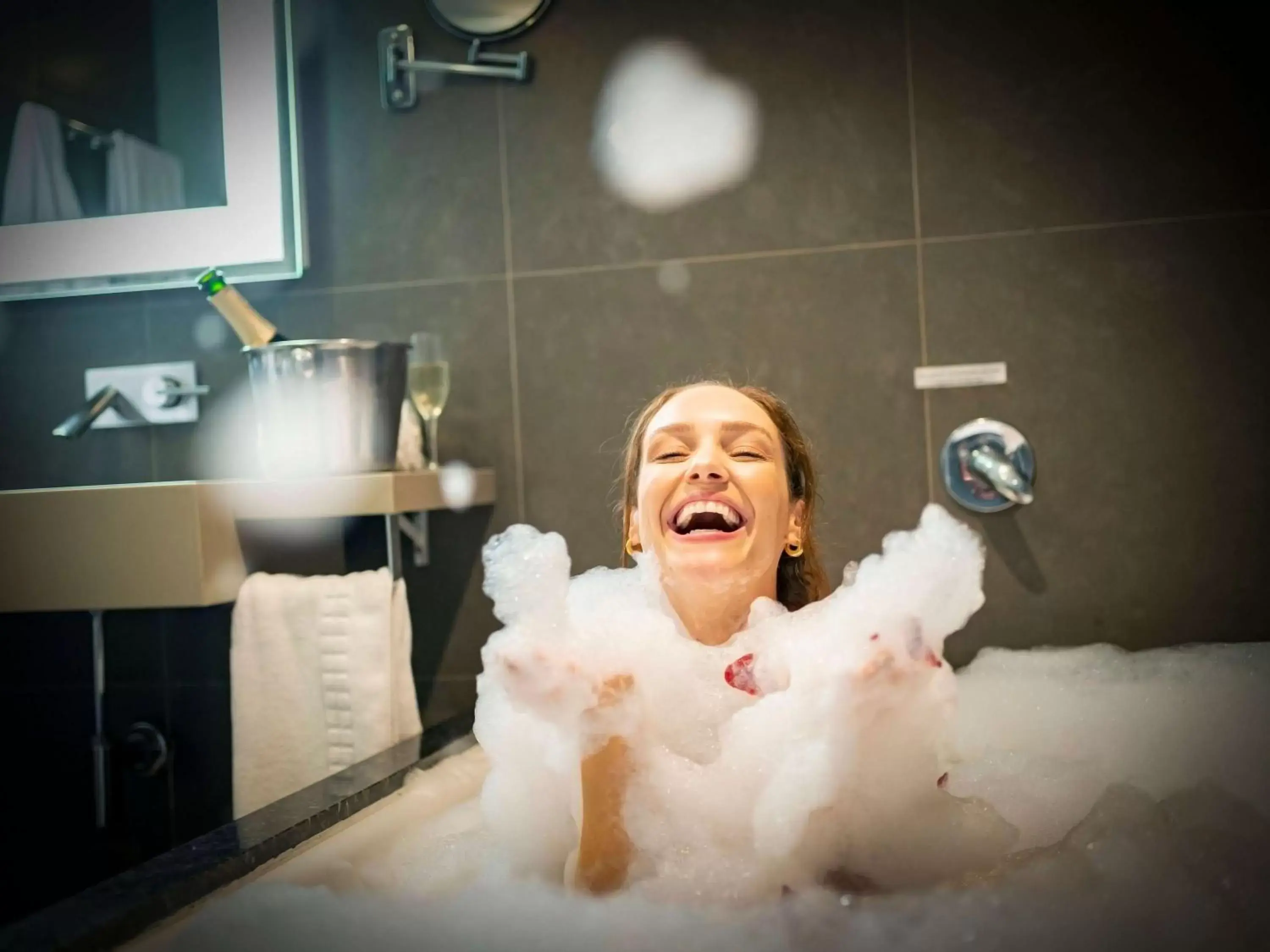 Bathroom in Novotel Sorocaba