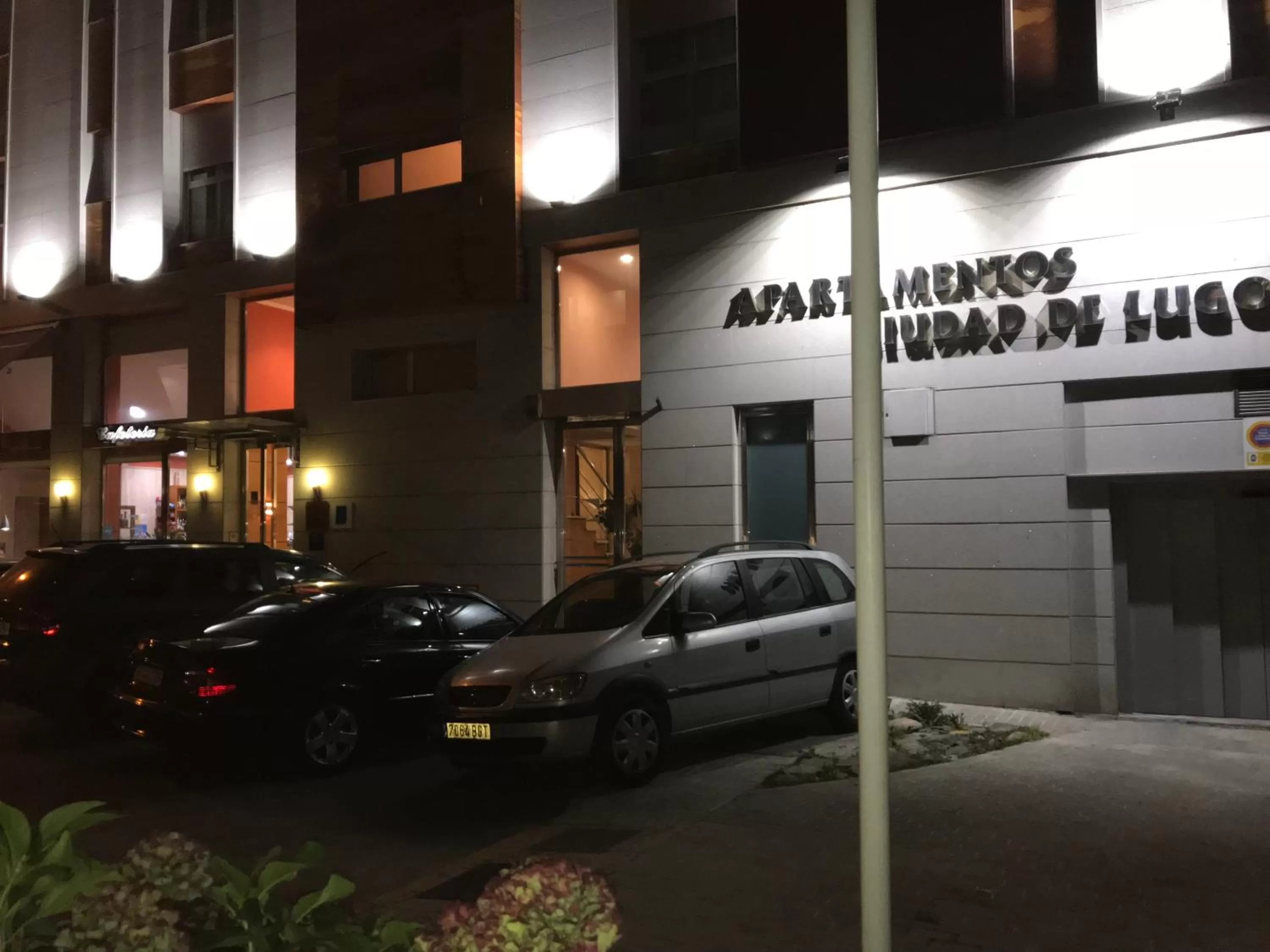 Facade/entrance in Hotel Apartamentos Ciudad de Lugo