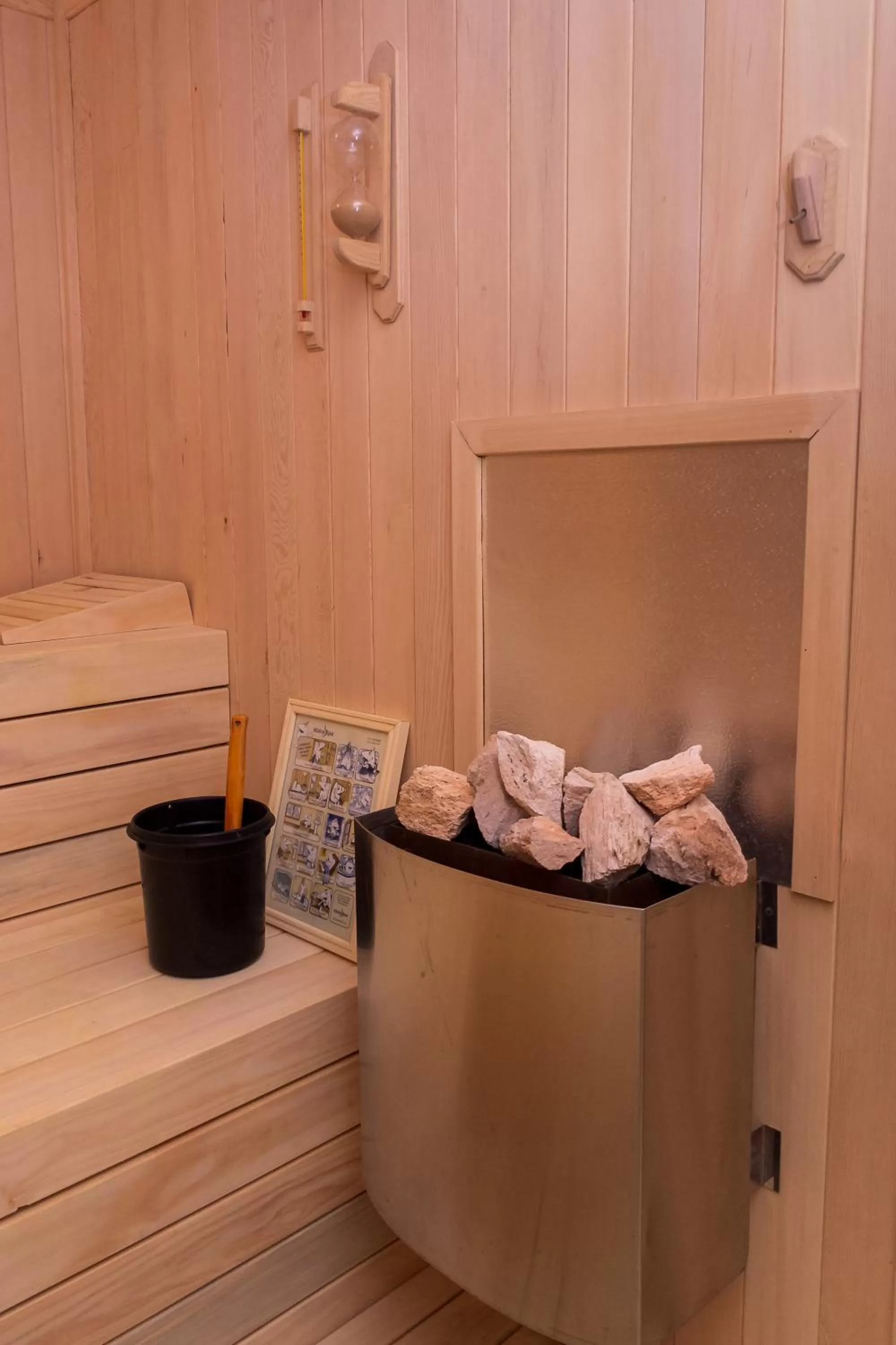Sauna in Hotel Piren