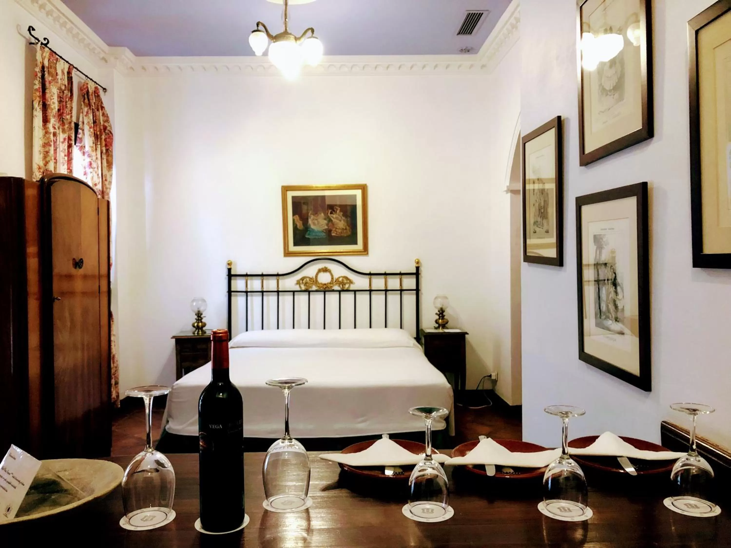 Bed in Hotel Casa Imperial