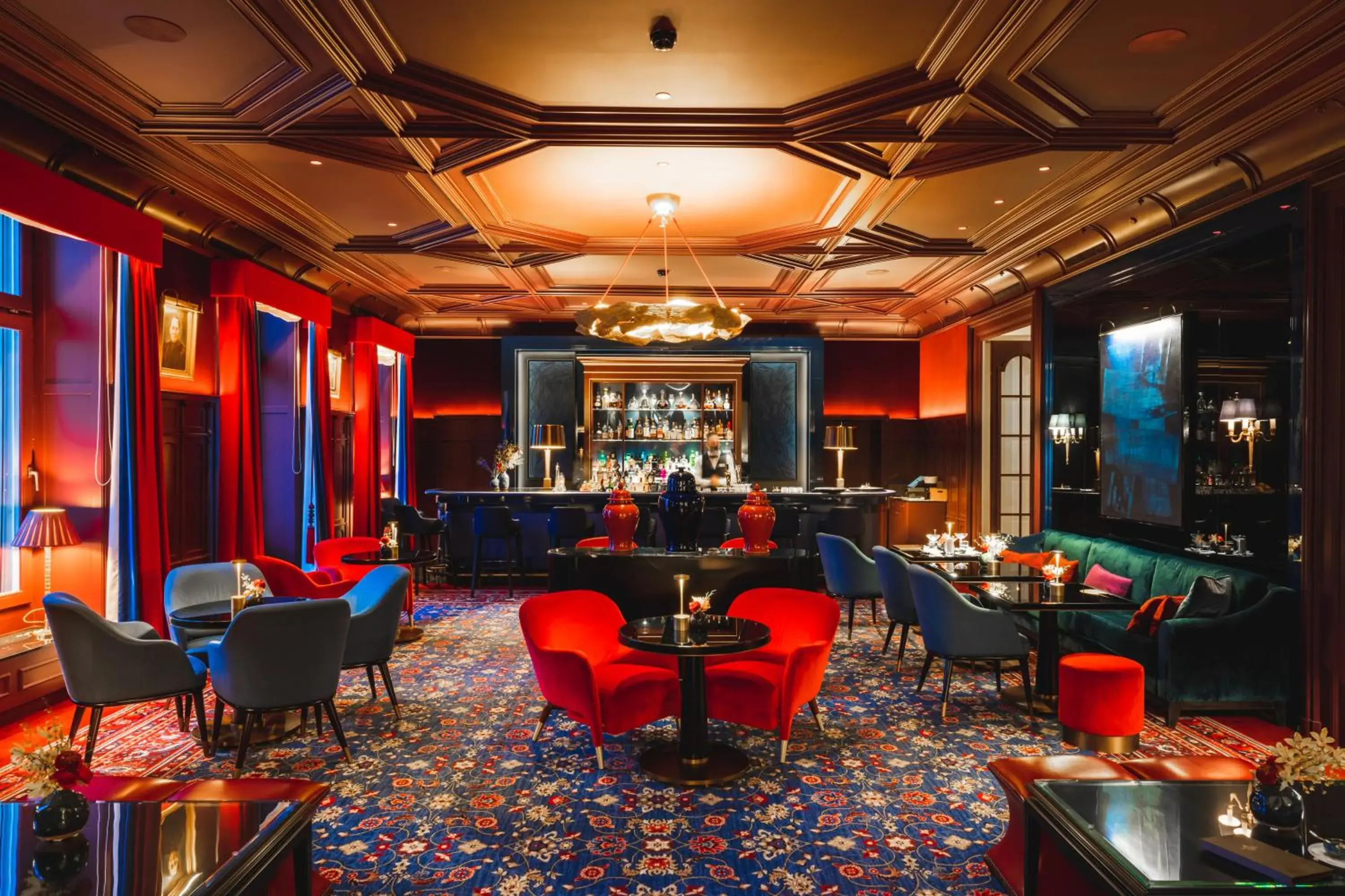Lounge or bar, Lounge/Bar in Grand Hotel Kronenhof