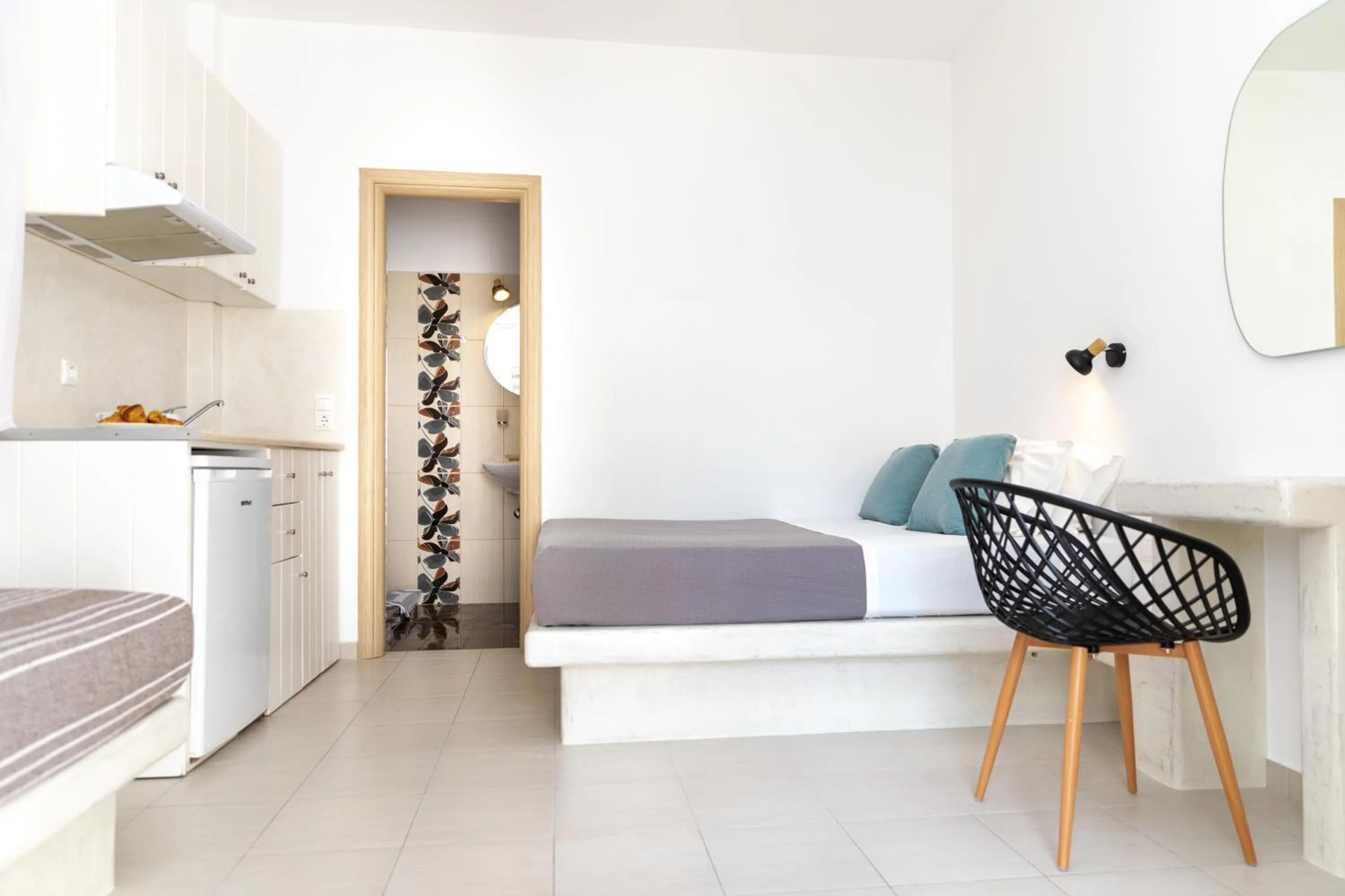 Kitchen or kitchenette in Depis Place and Apartments