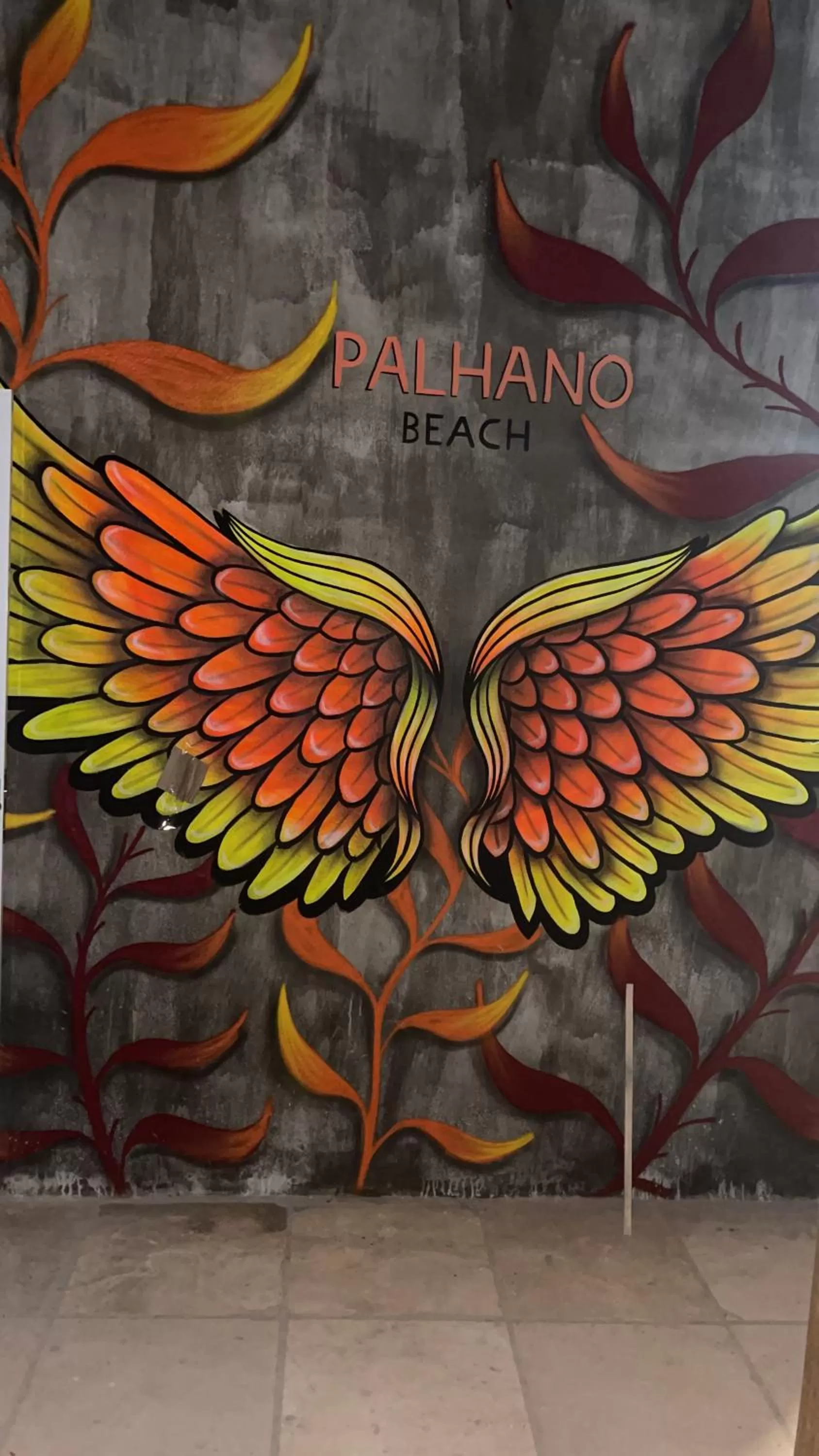 Decorative detail in Chalé Palhano Beach