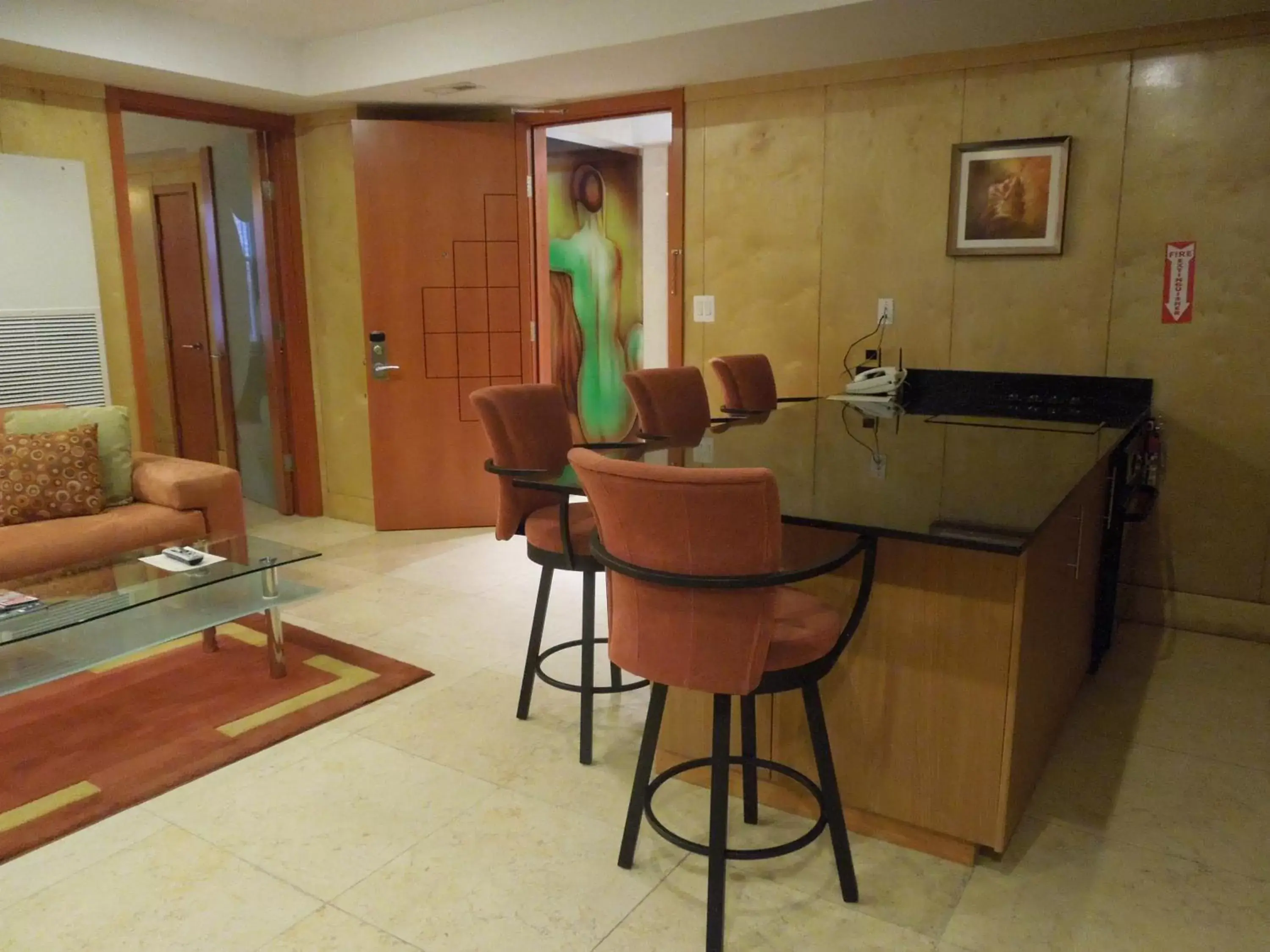 Kitchen or kitchenette, Lobby/Reception in The Eldon Luxury Suites