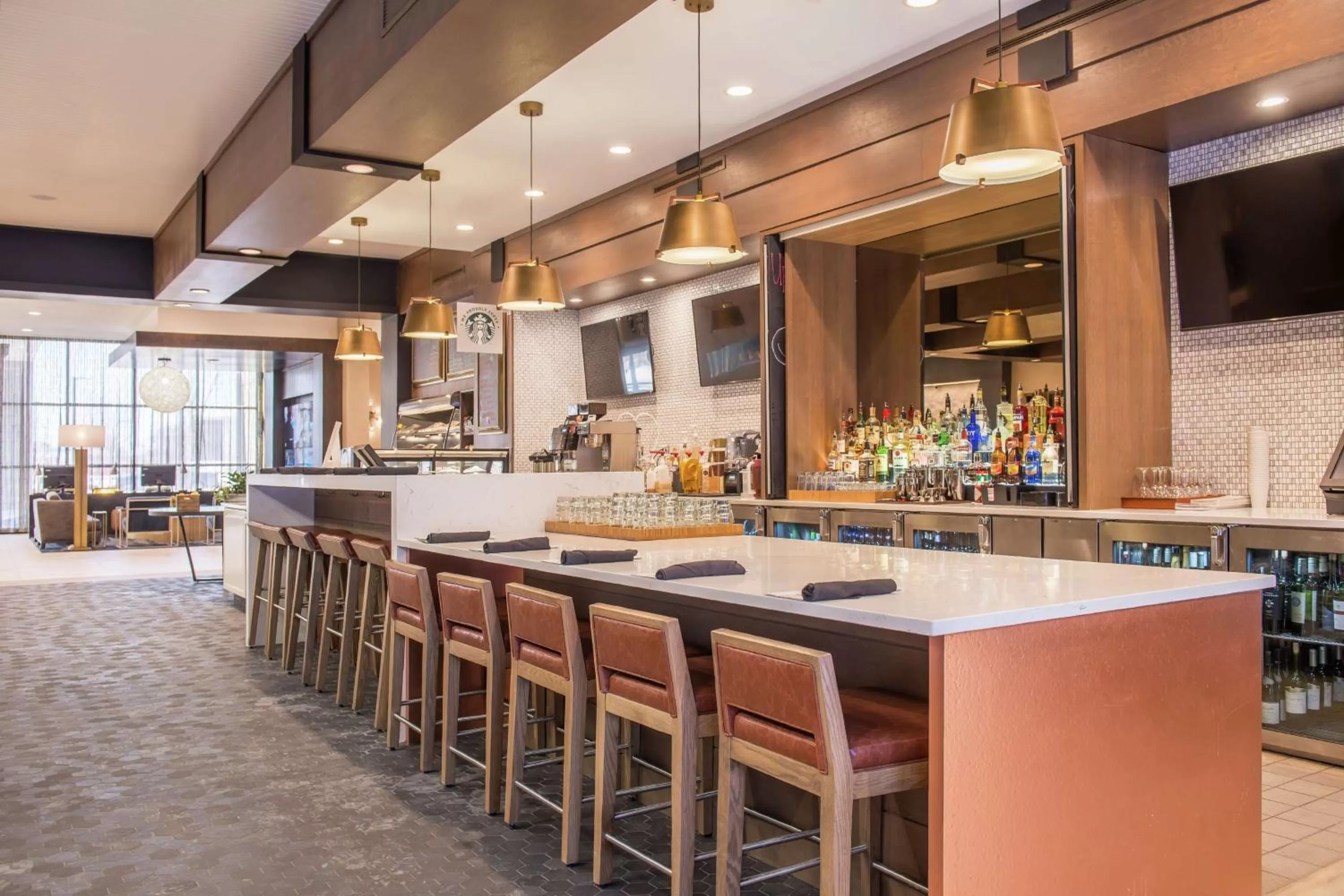 Lounge or bar in Doubletree By Hilton Lafayette East