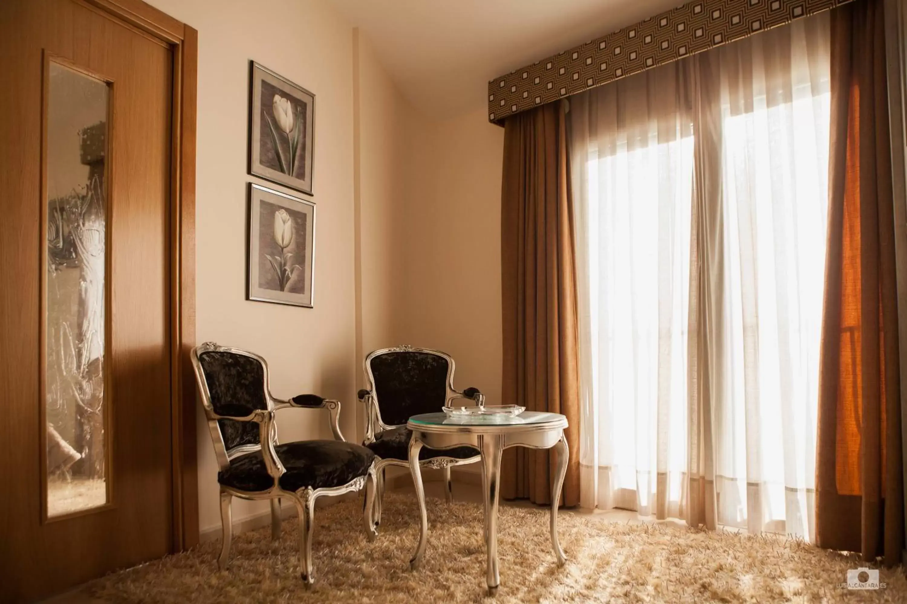 Decorative detail, Seating Area in Hotel Versalles