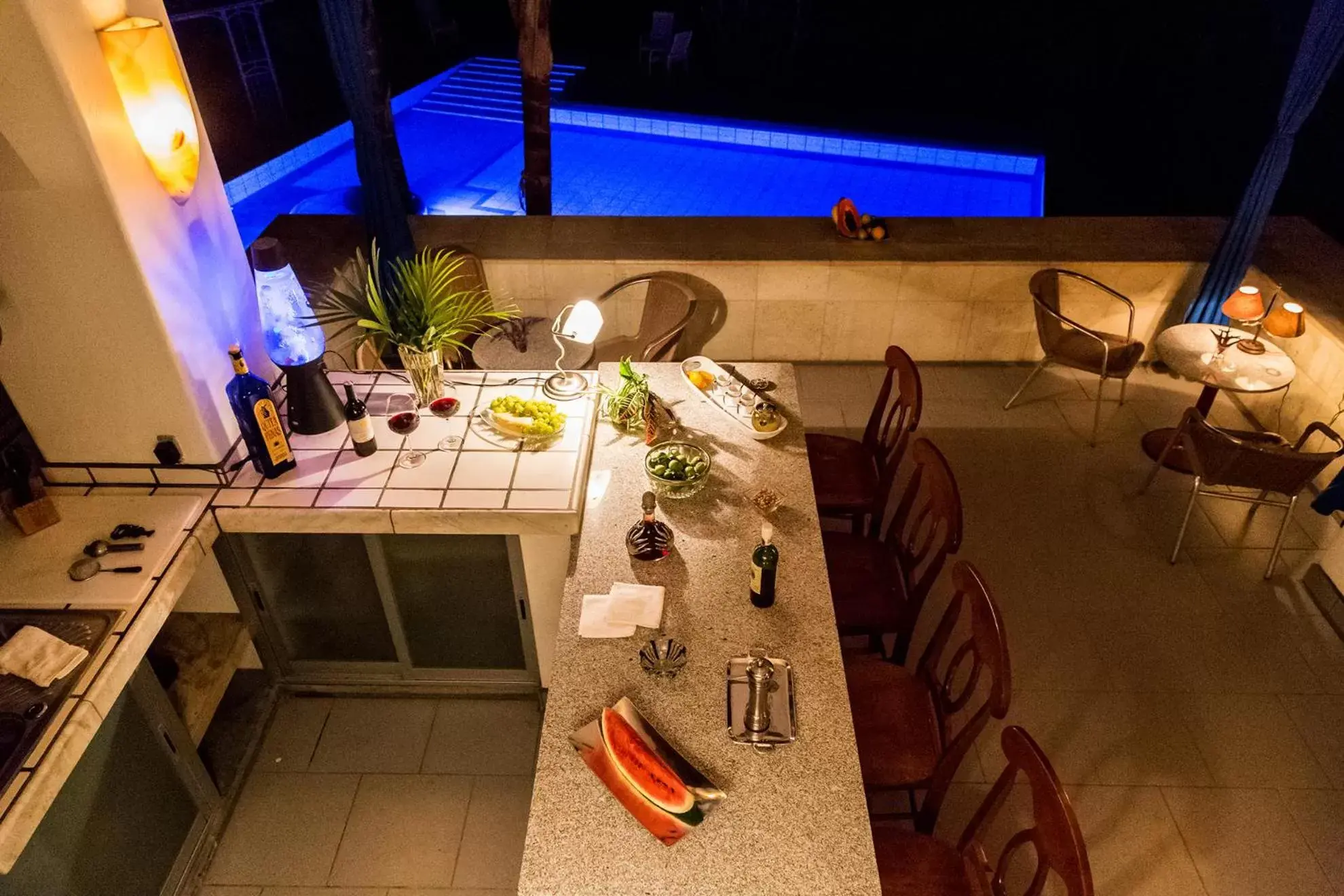 Pool View in CASA CHU