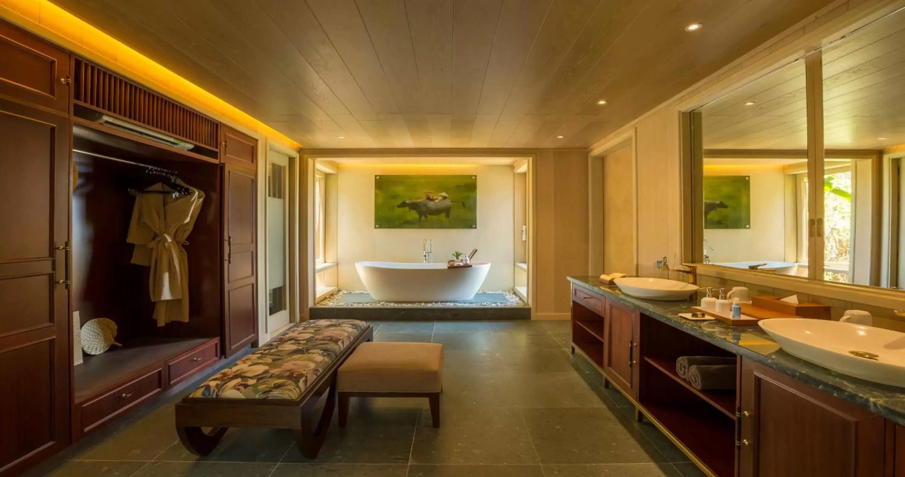 Bathroom in An Lam Retreats Ninh Van Bay