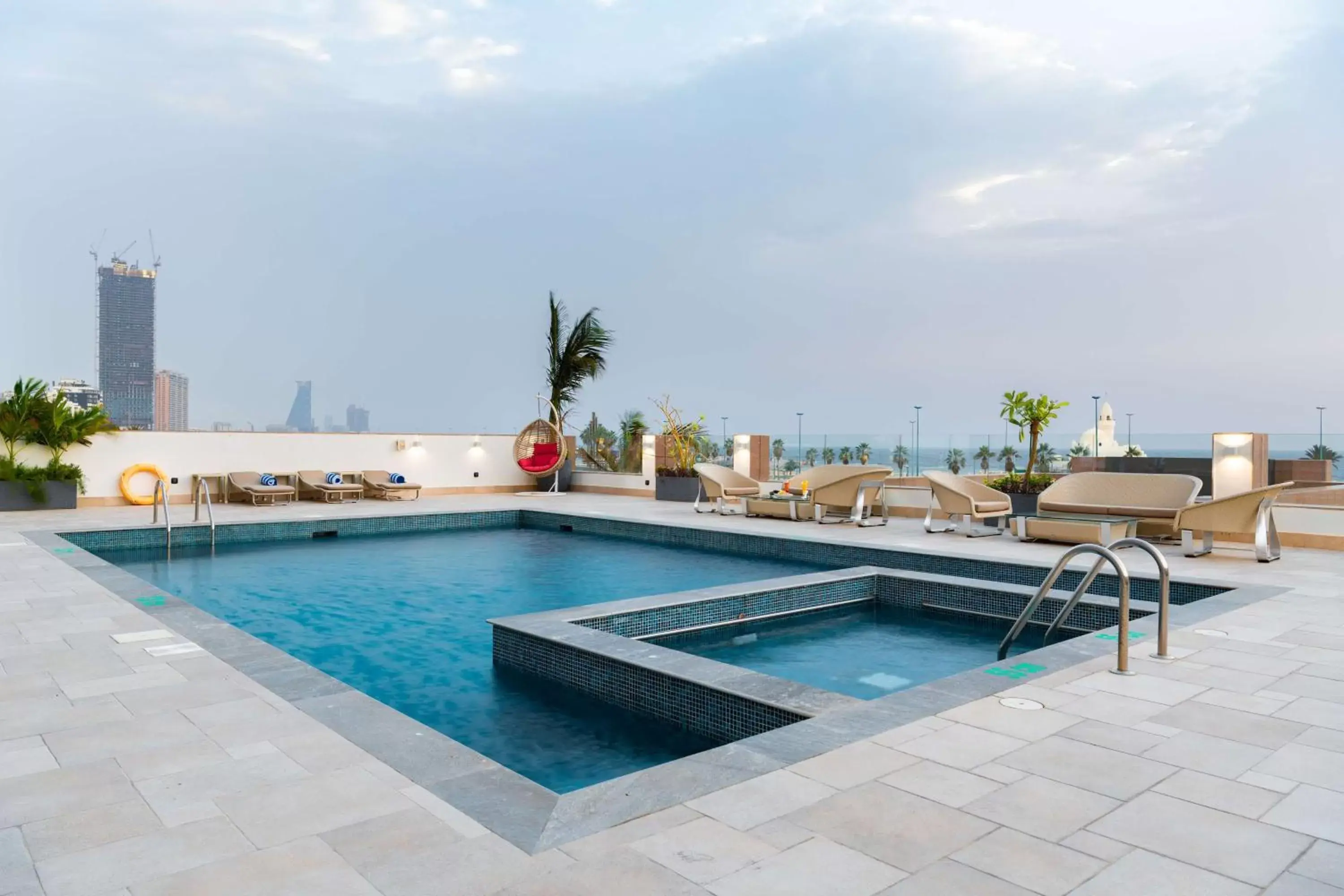 Pool view, Swimming Pool in Radisson Blu Hotel, Jeddah Corniche