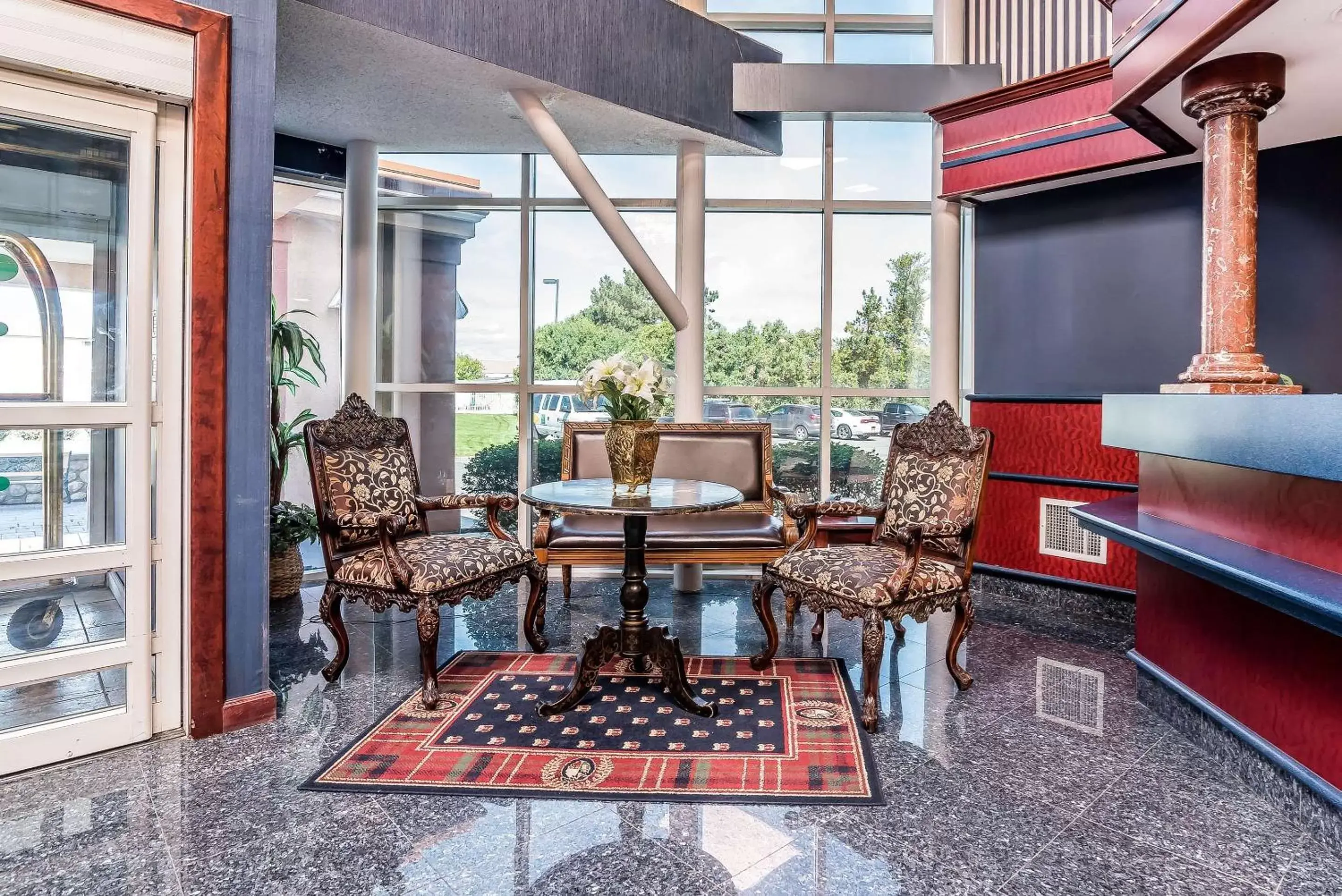 Lobby or reception in Quality Inn & Suites Albany Airport