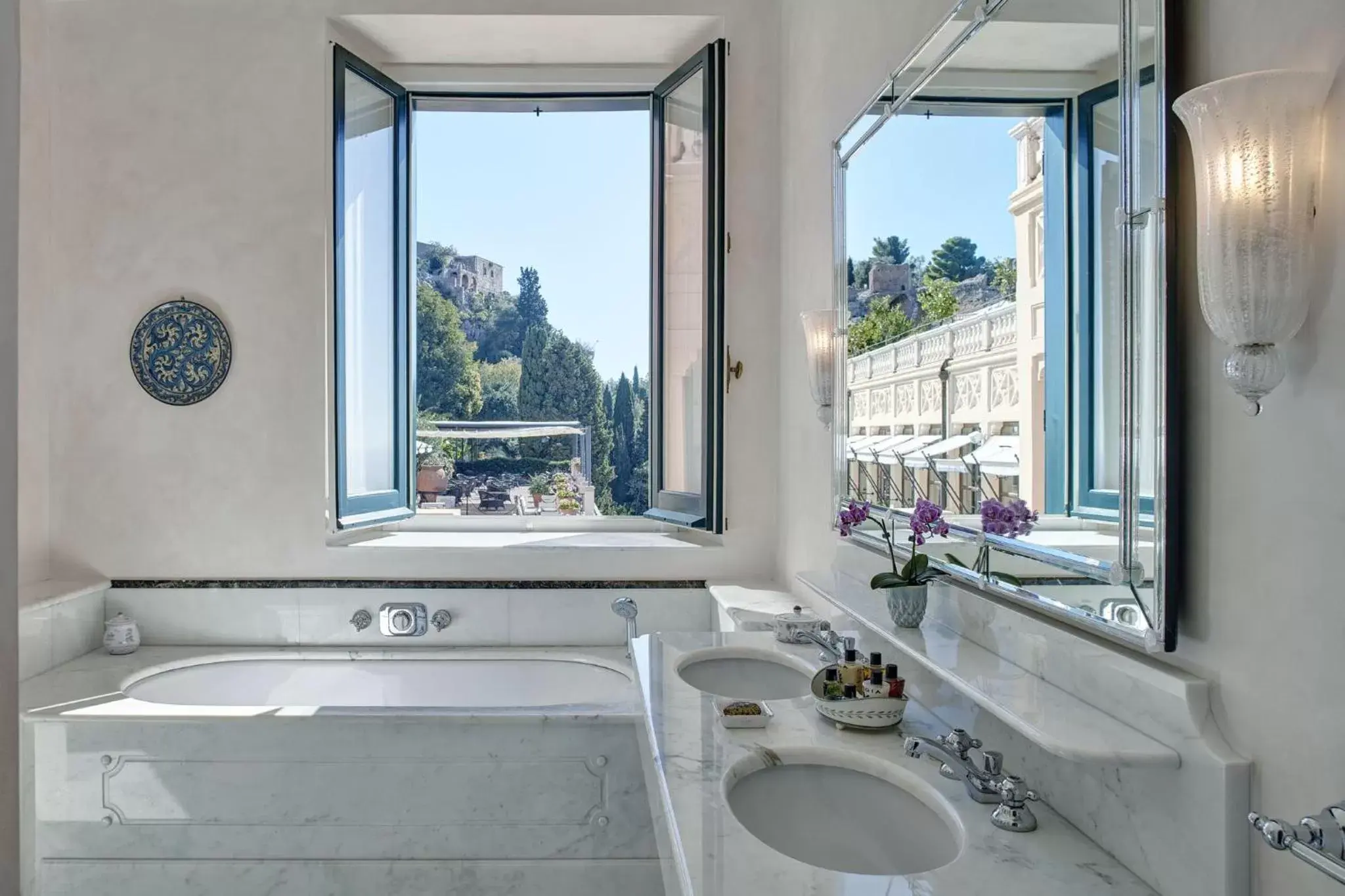 Bathroom in Grand Hotel Timeo, A Belmond Hotel, Taormina