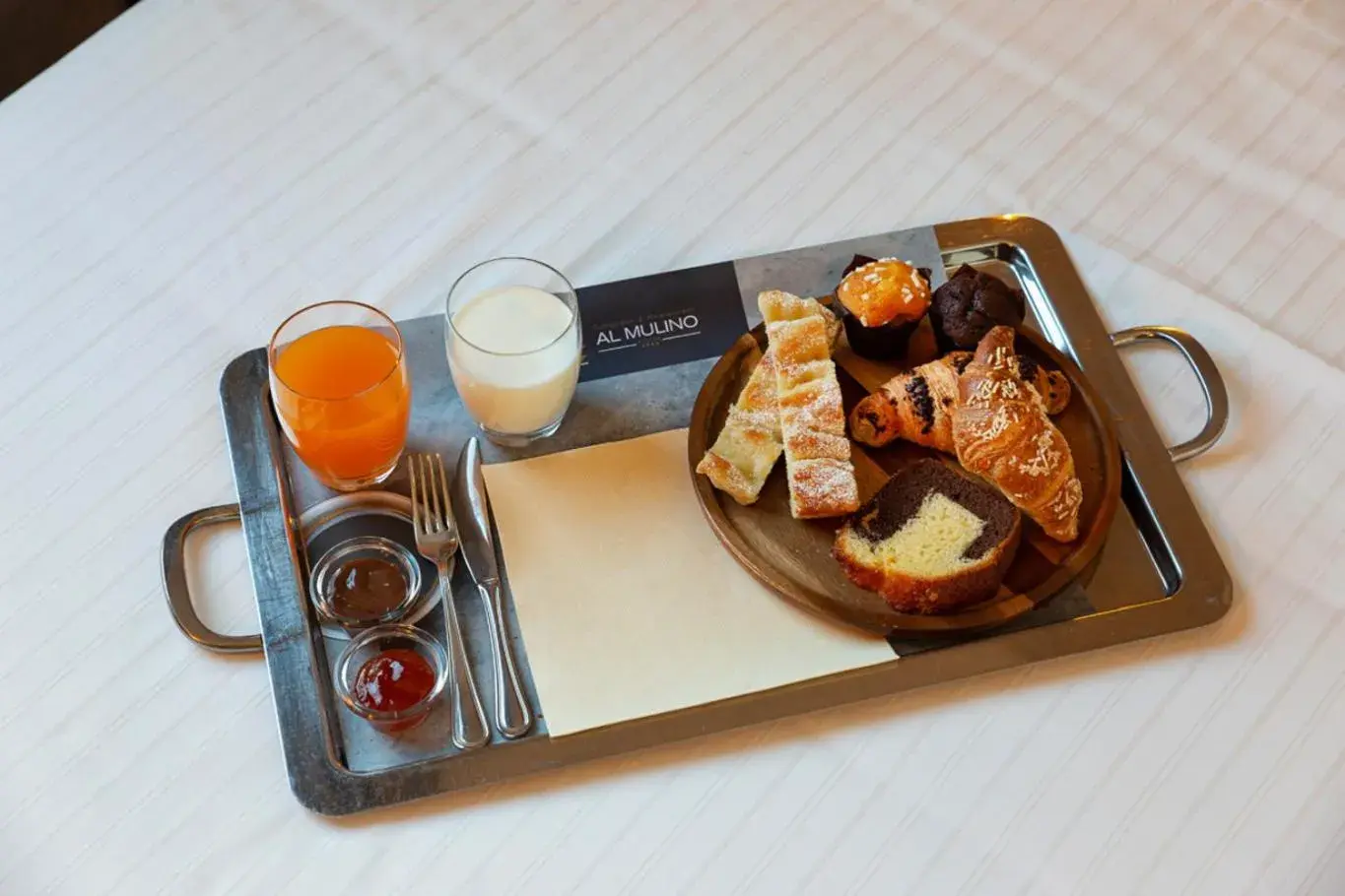 Food and drinks in Hotel Ristorante Al Mulino