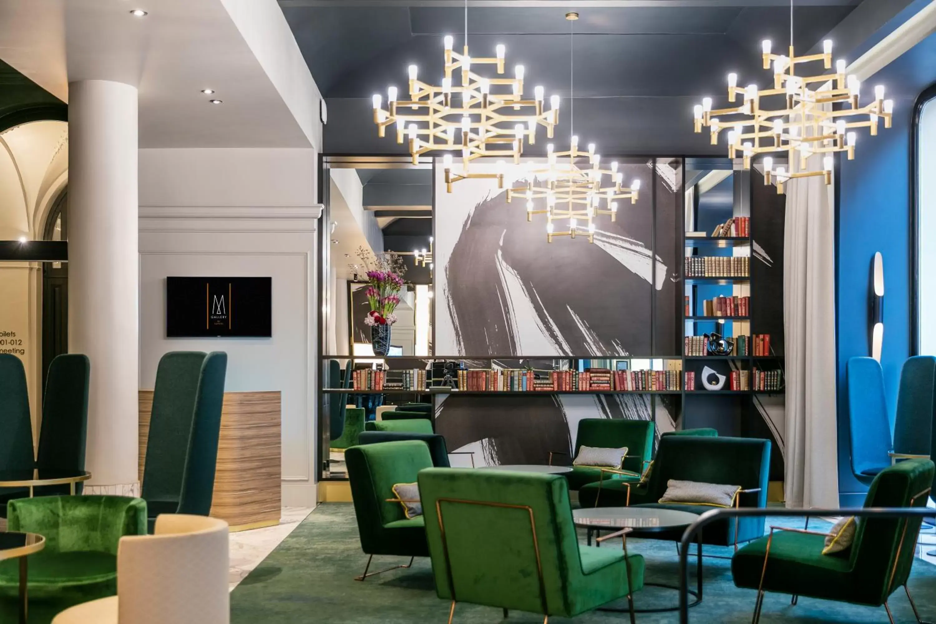 Library in Hotel Century Old Town Prague - MGallery Hotel Collection