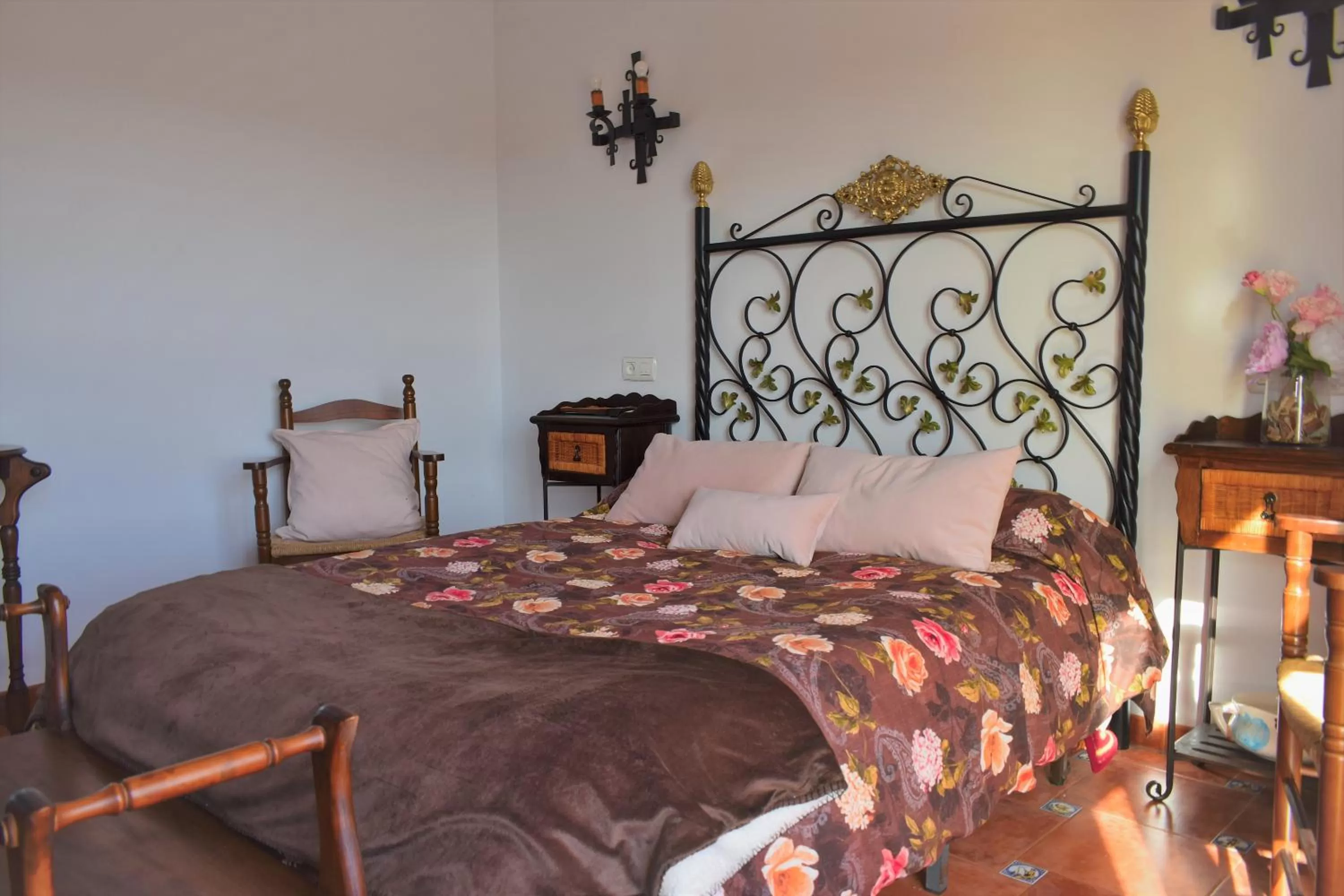 Bed in POSADA EL ARRIERO