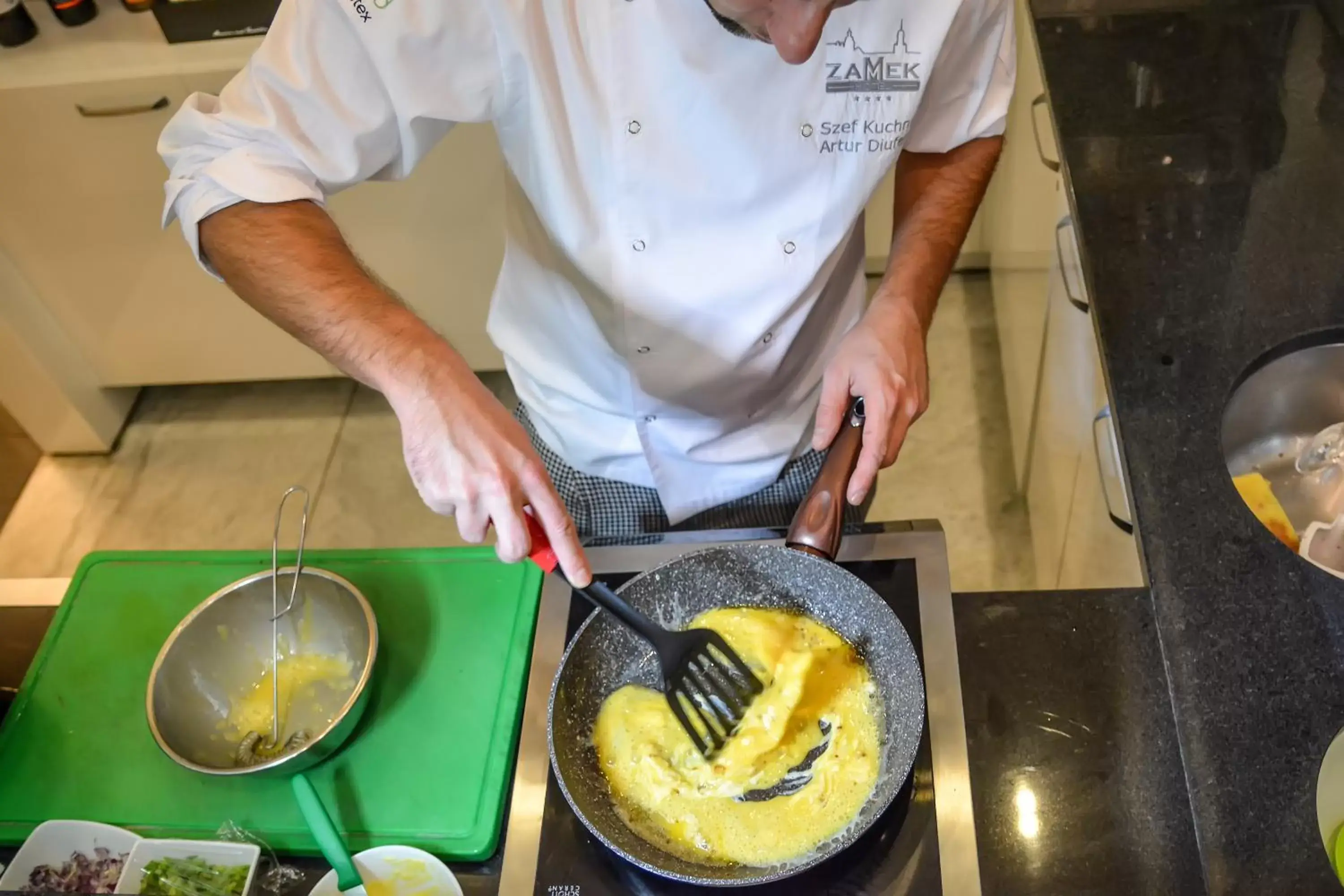 Food close-up in Hotel Zamek Centrum