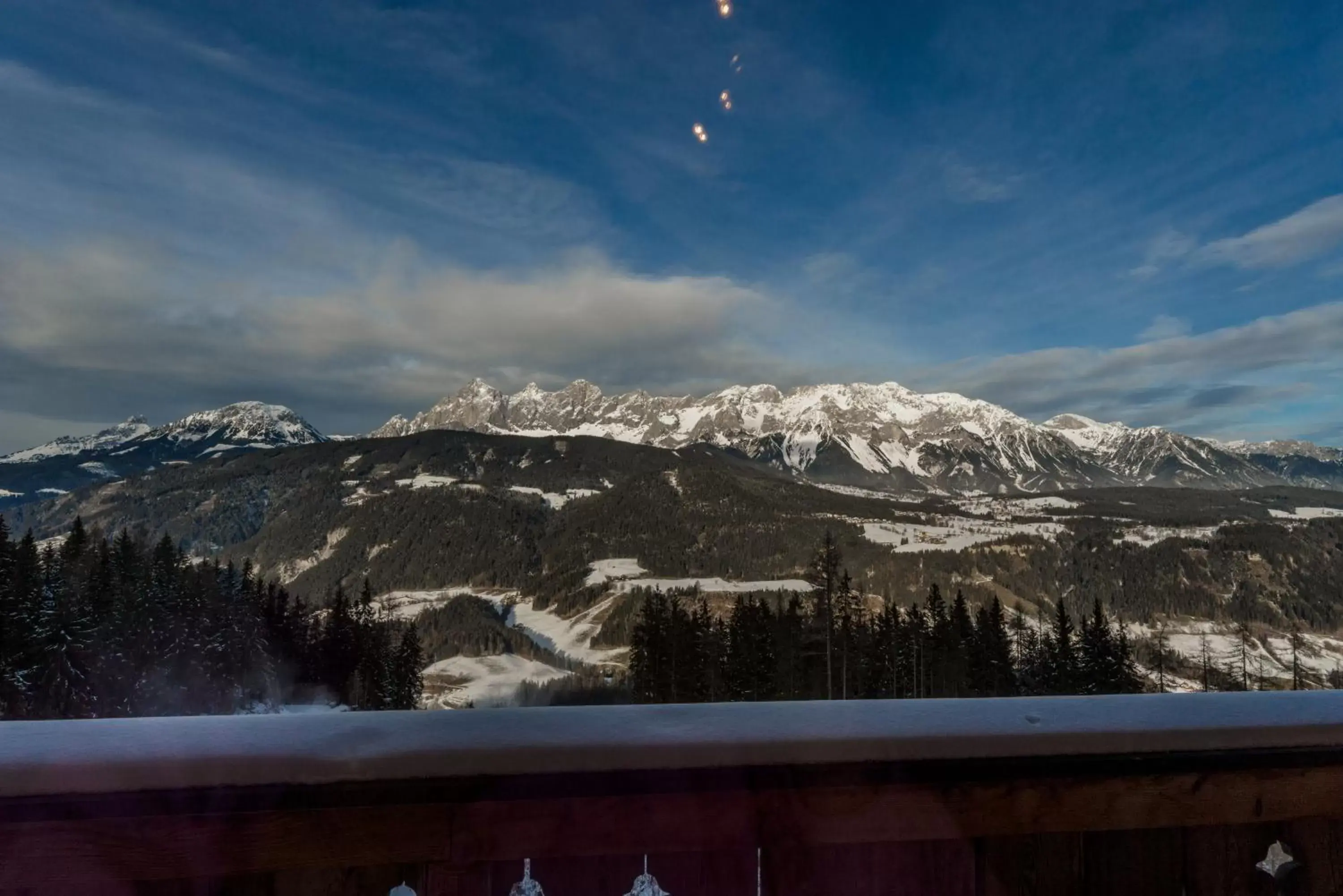 View (from property/room), Winter in Almwelt Austria