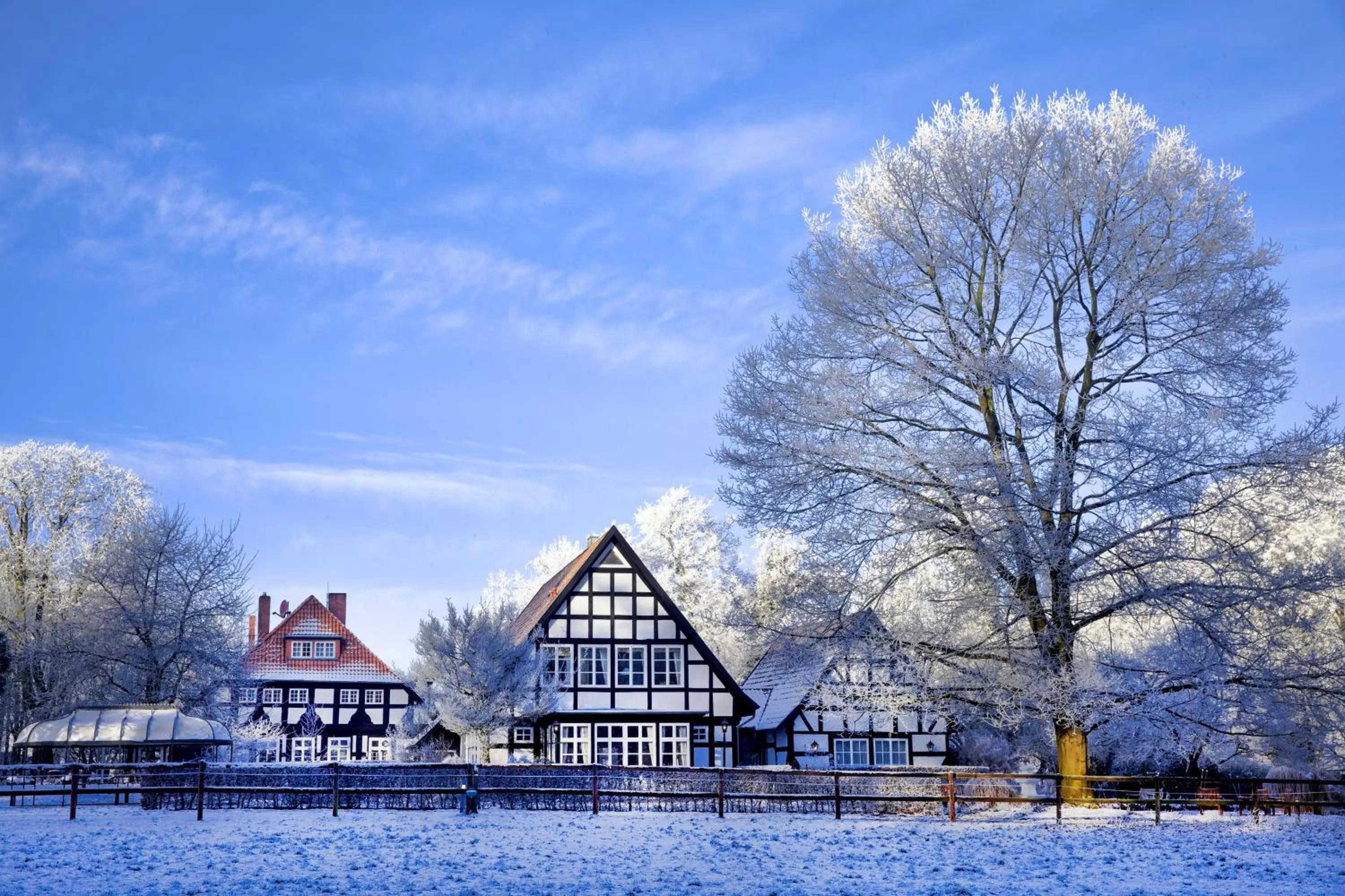 Winter in Forsthaus Heiligenberg