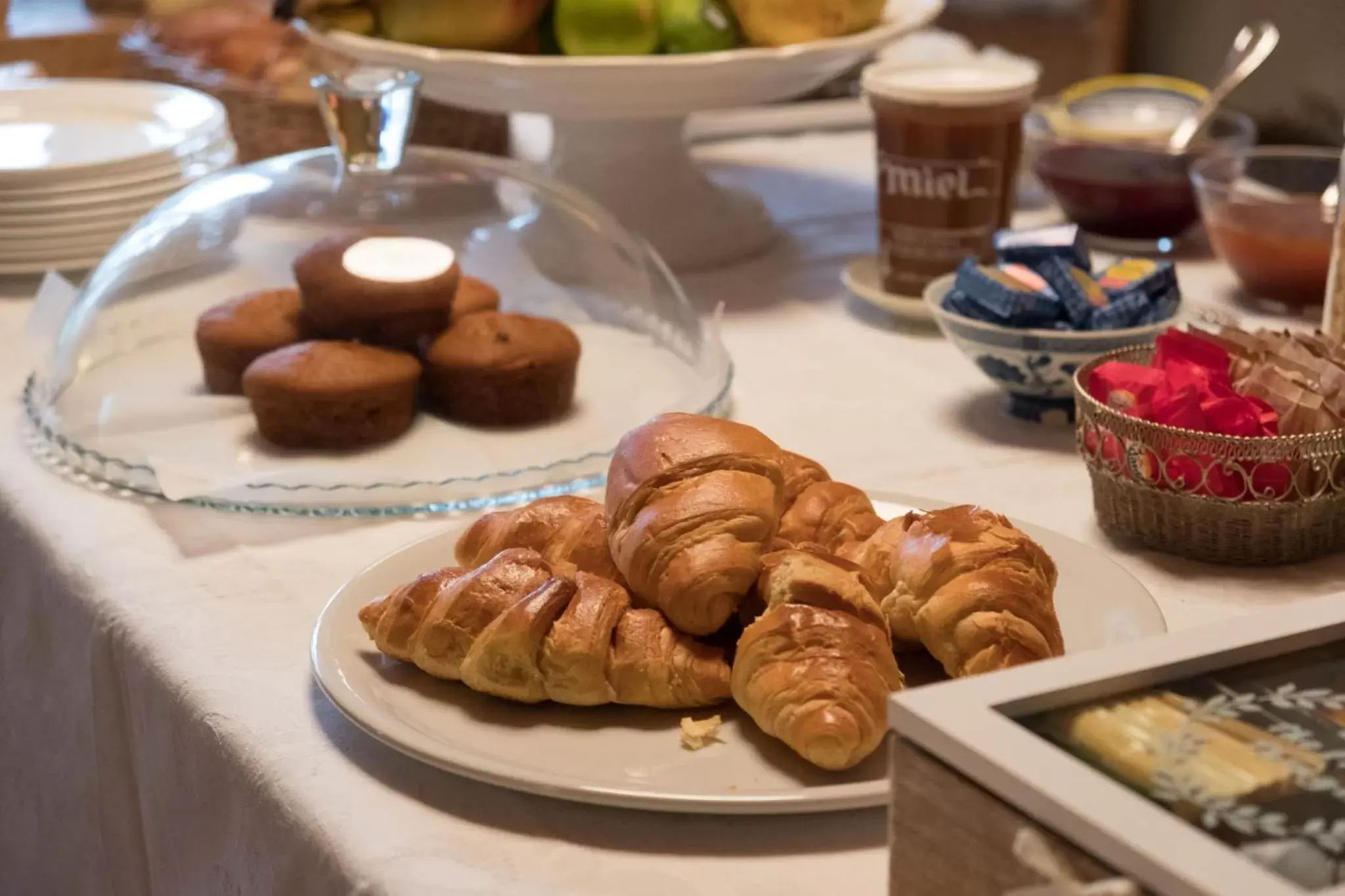 Italian breakfast, Food in La Bribaudonnière