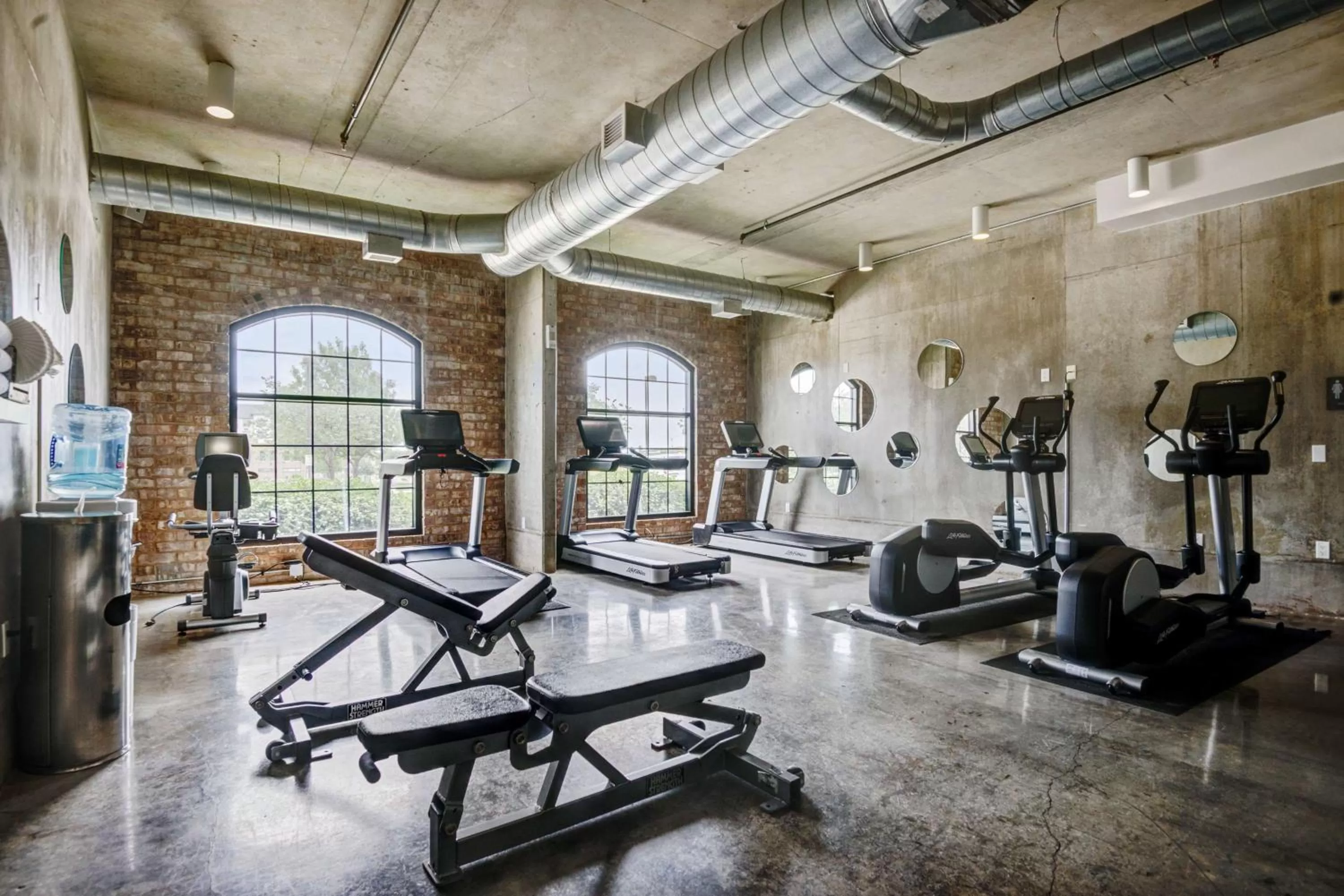 Fitness centre/facilities in NYLO Dallas Plano Hotel, Tapestry Collection by Hilton