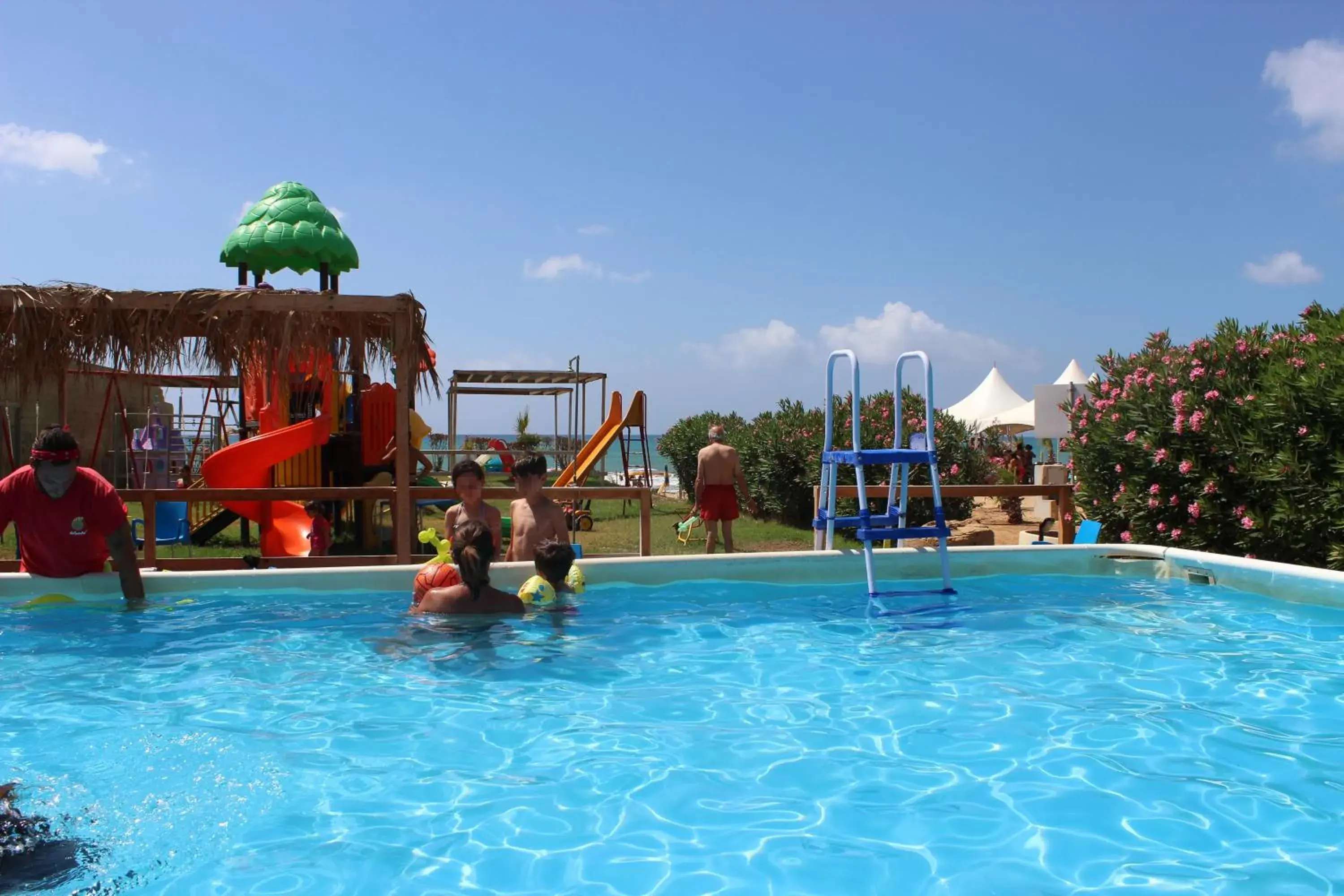 Water Park in Triscinamare Hotel Residence