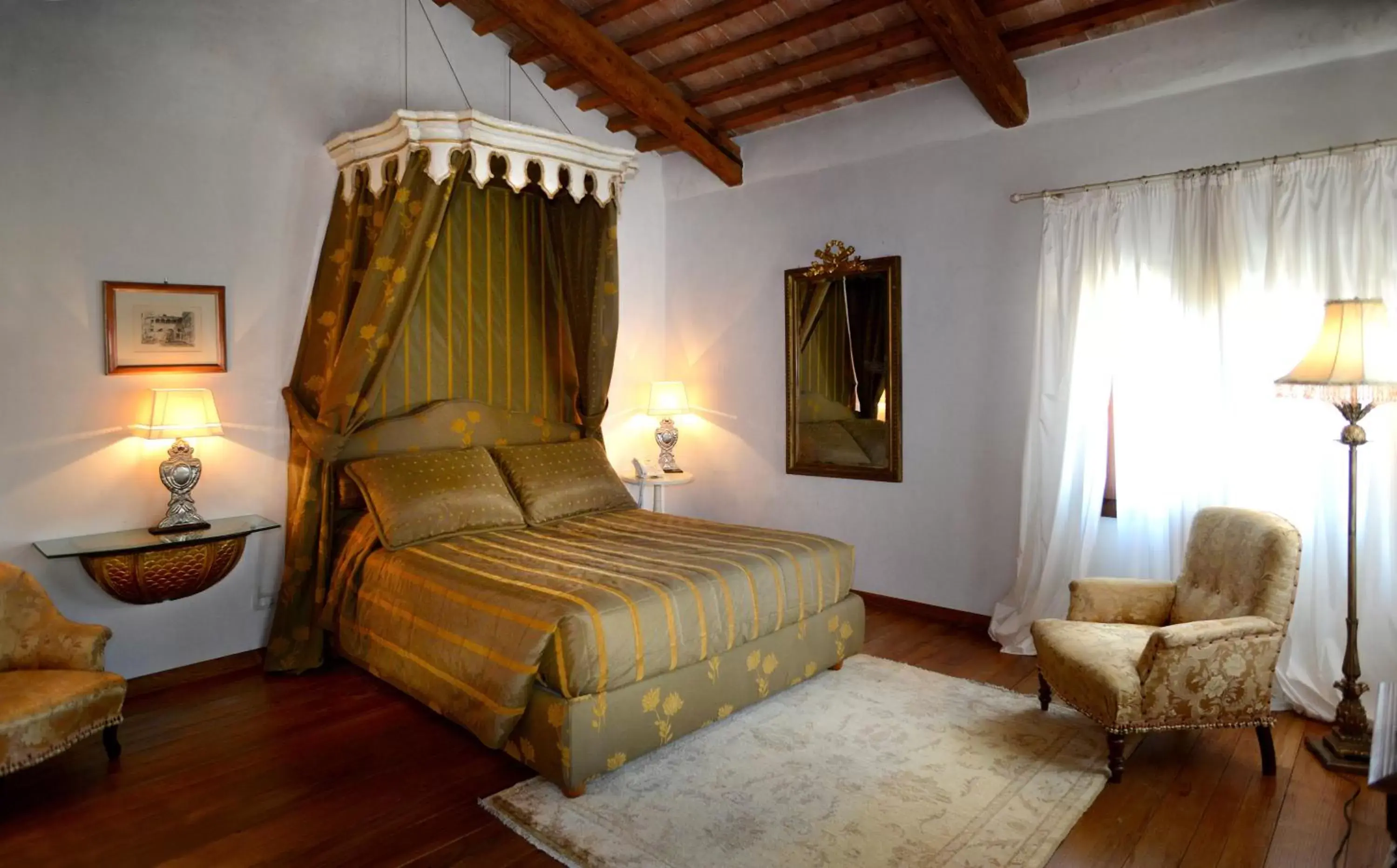 Bedroom, Bed in Villa Foscarini Cornaro