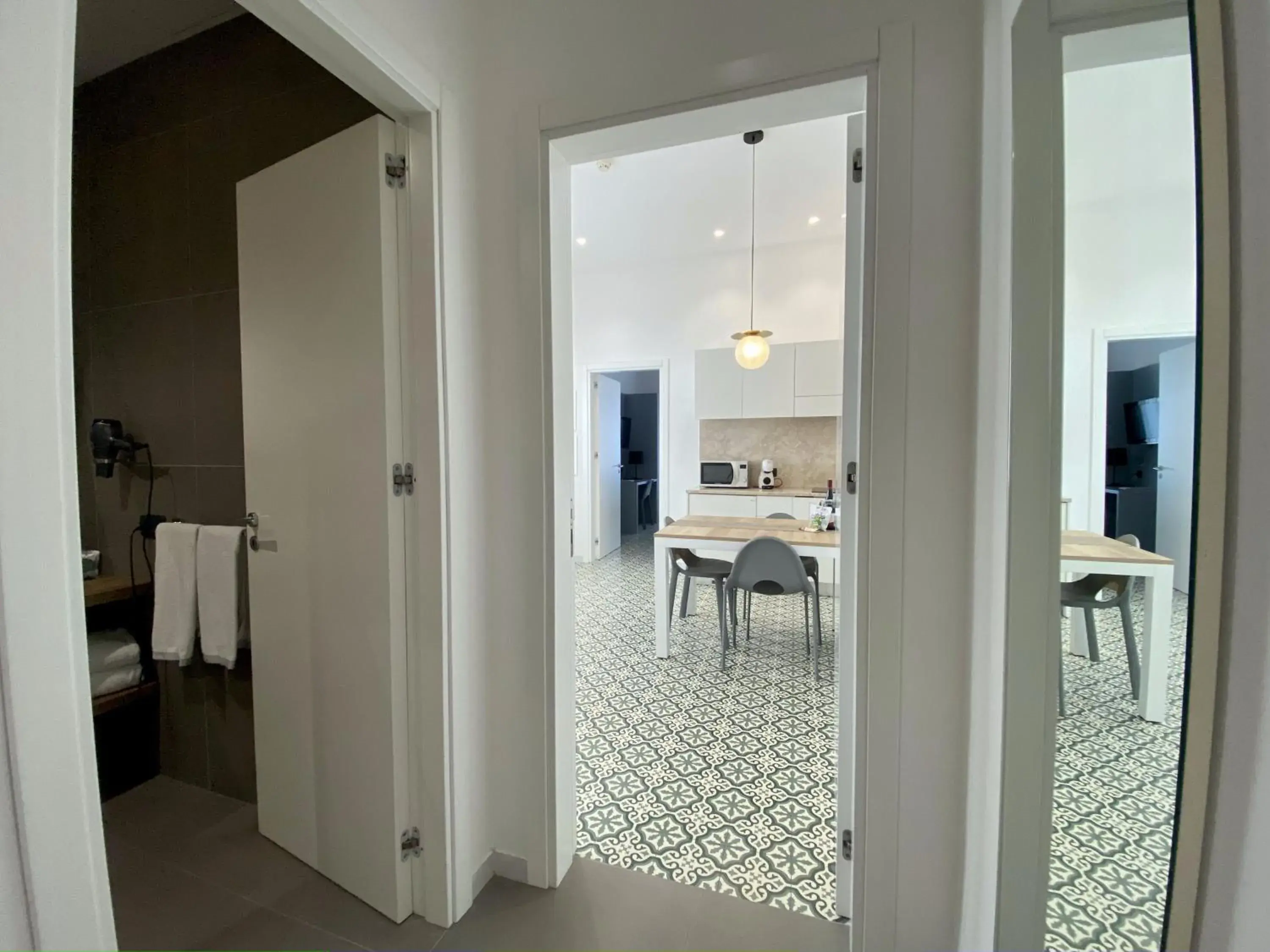 Bathroom in Badia Nuova Residence