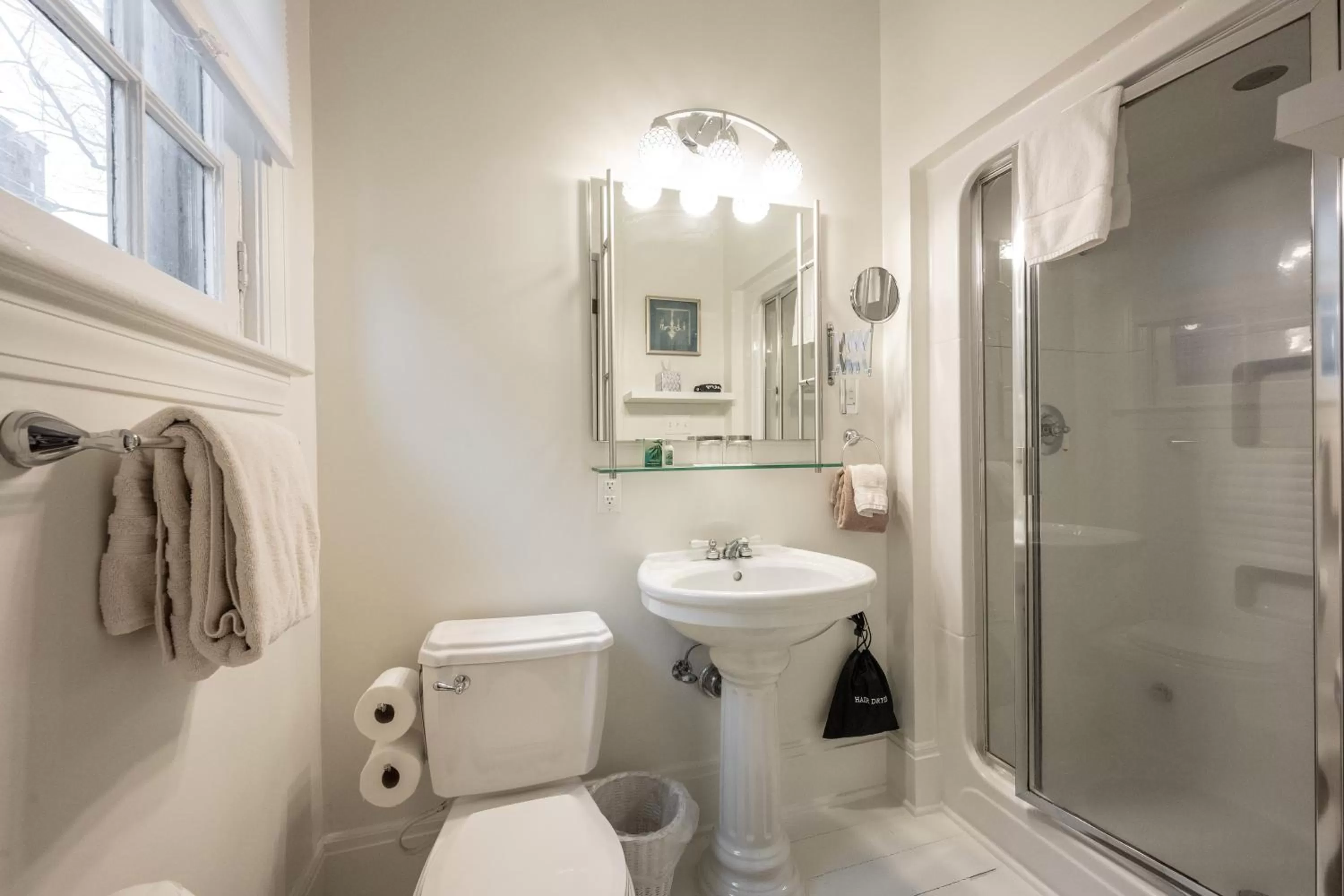 Shower in Stone Soup Inn