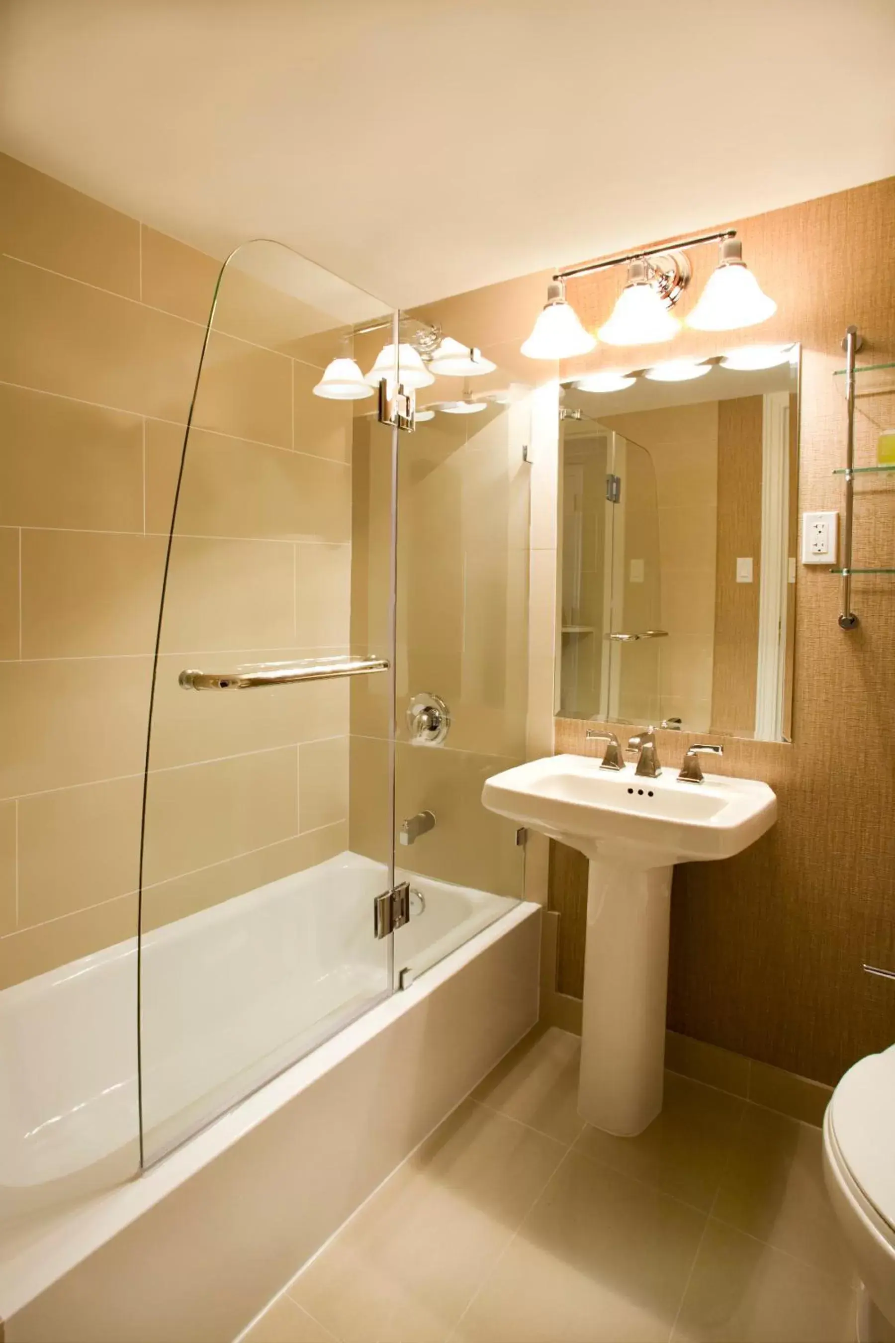Bathroom in Resorts Casino Hotel Atlantic City