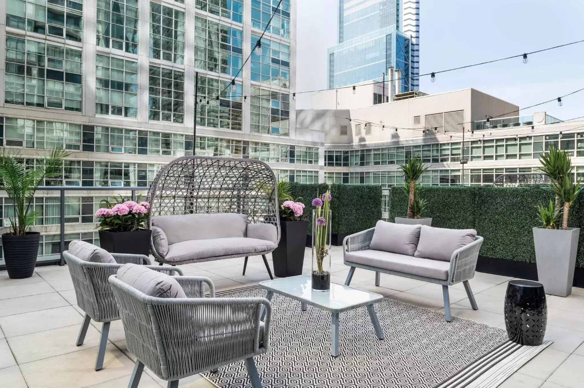 Balcony/Terrace in Bisha Hotel Toronto
