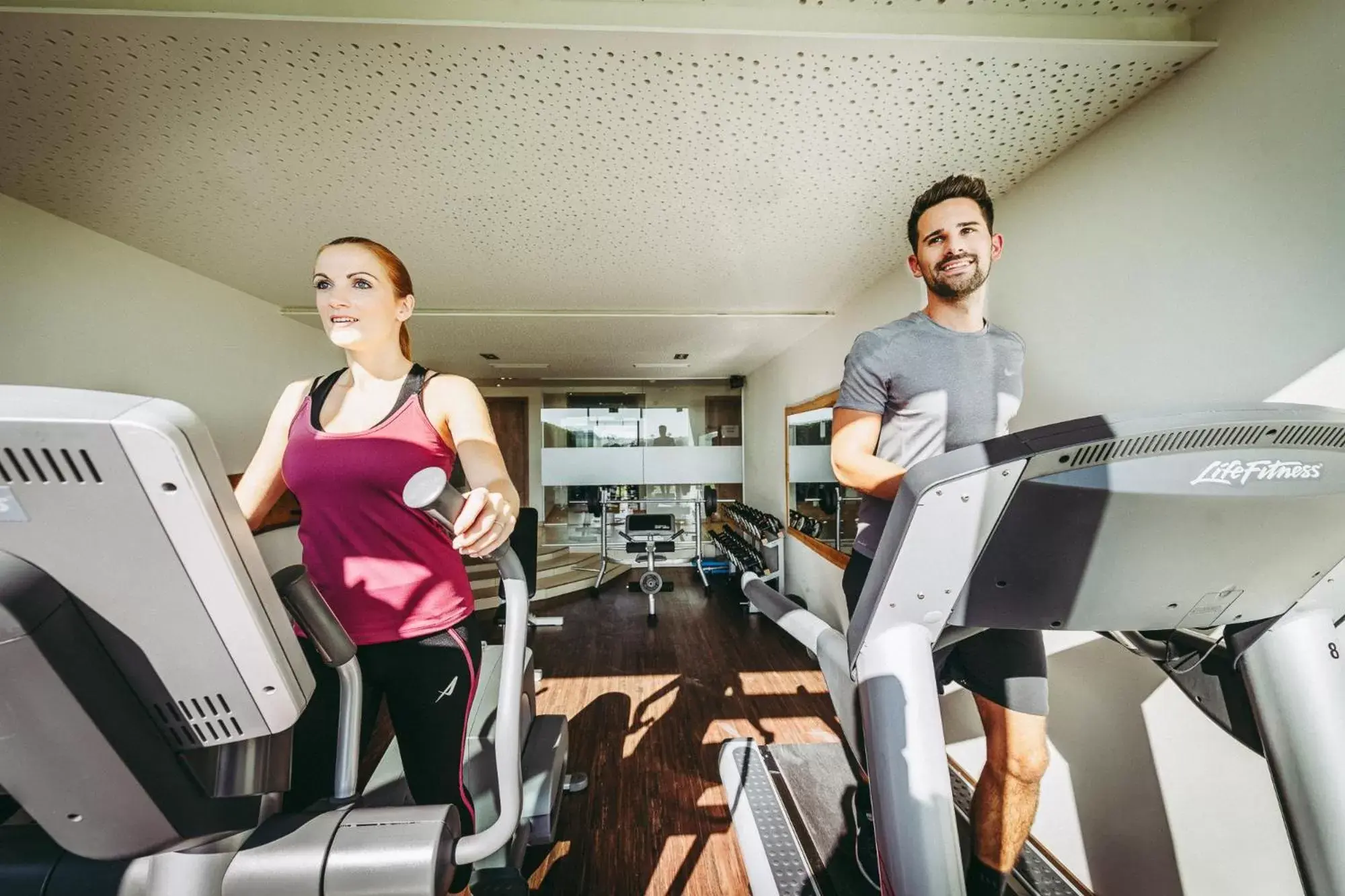 Fitness centre/facilities in Landrefugium Obermüller Balancehotel