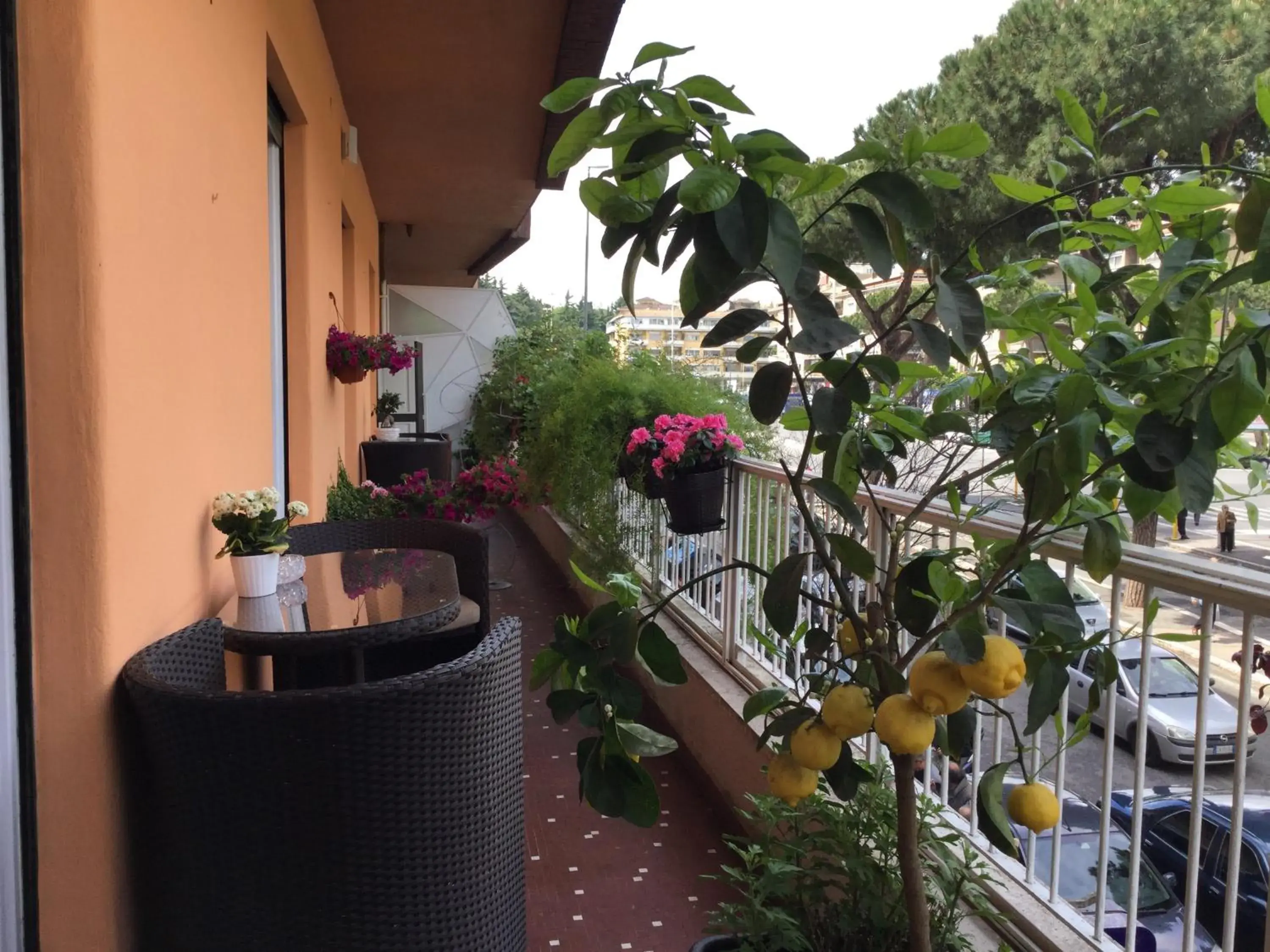 Balcony/Terrace in Gregorio VII Luxury Suites