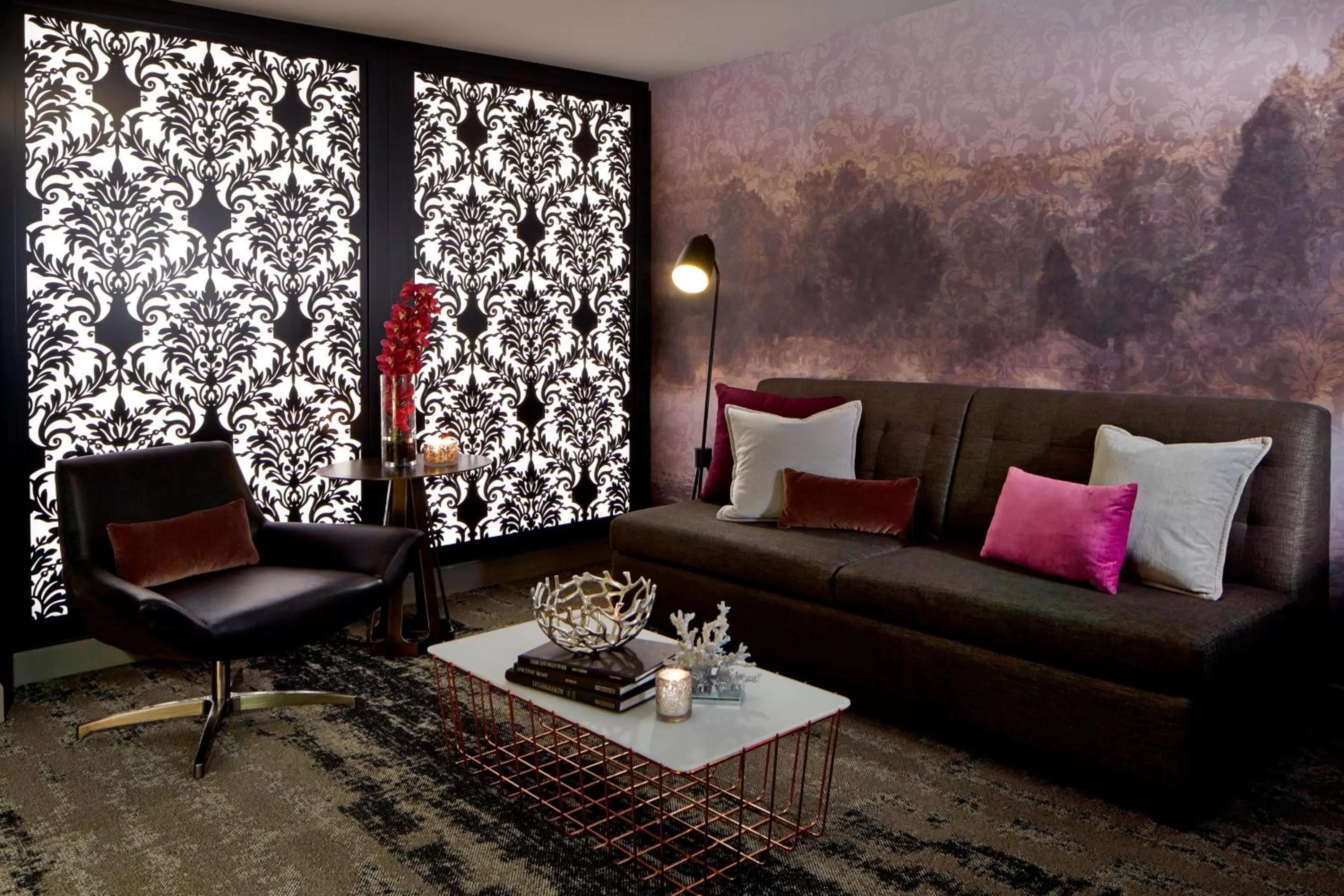 Living room in Renaissance Minneapolis Hotel, The Depot