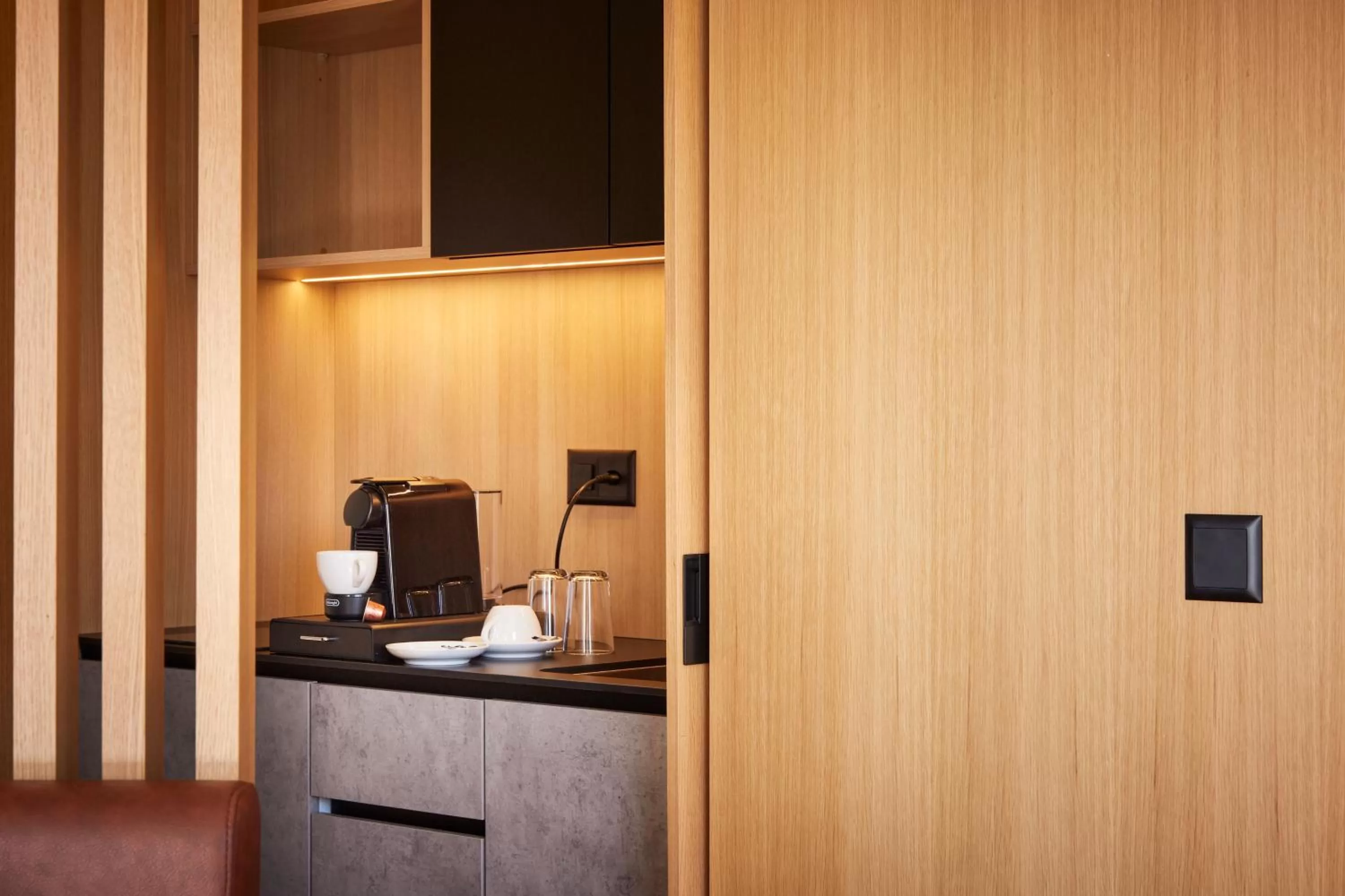 Kitchen or kitchenette in Tailormade Hotel RIGIBLICK Küssnacht