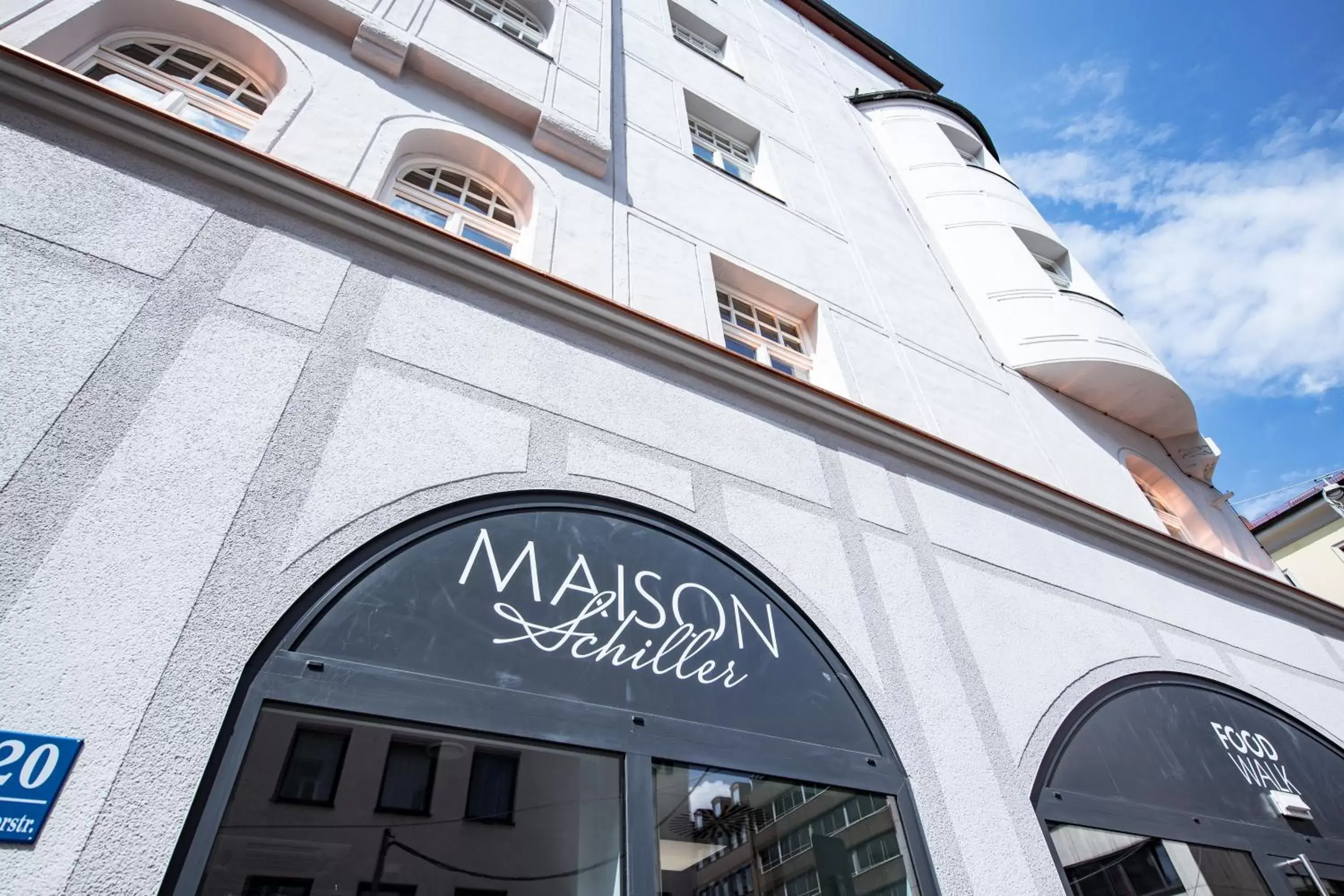 Facade/entrance in Maison Schiller by DesignCity Hotels Facade/entrance in Maison Schiller by DesignCity Hotels