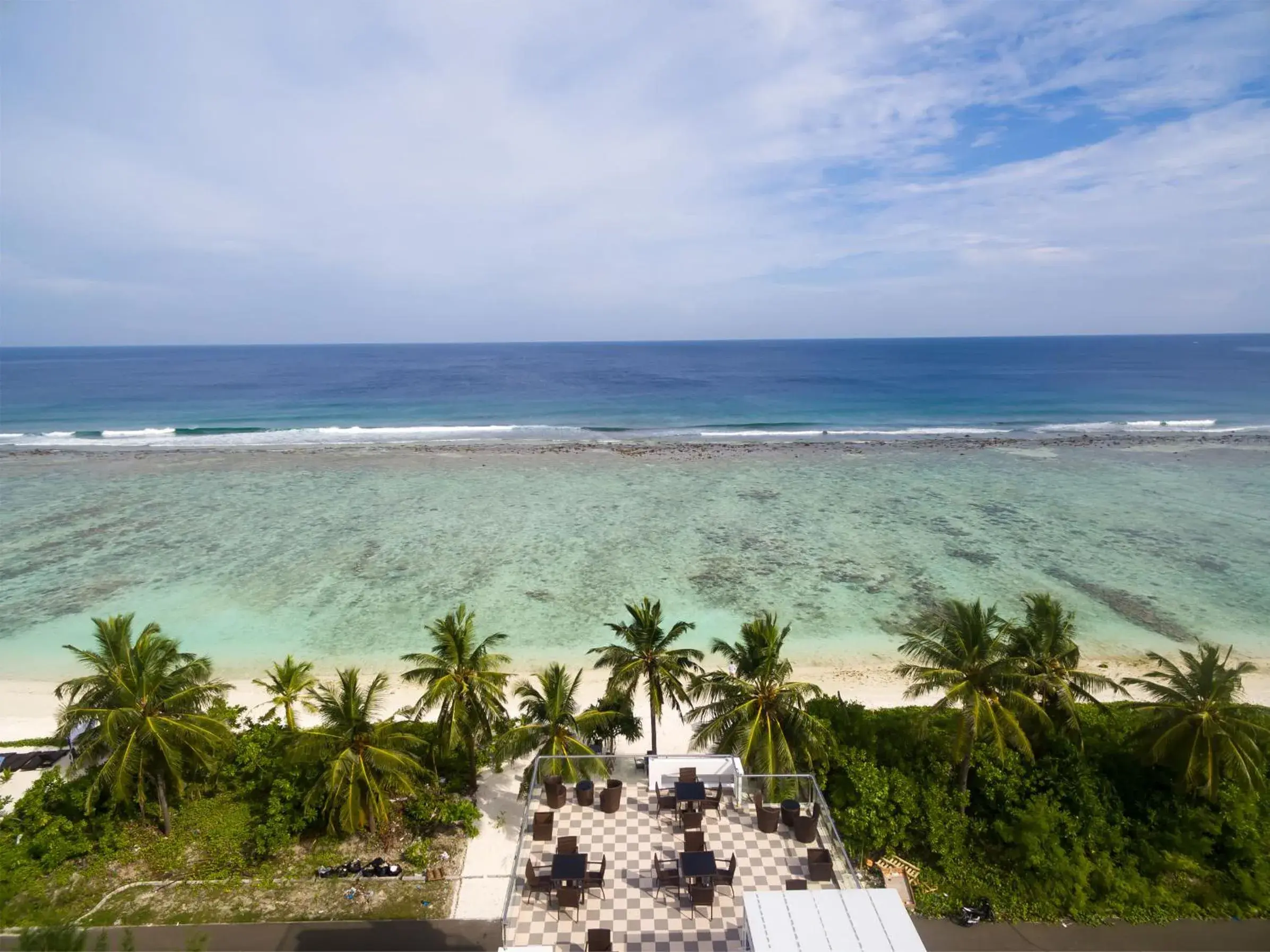 On site, Beach in The White Harp Beach Hotel