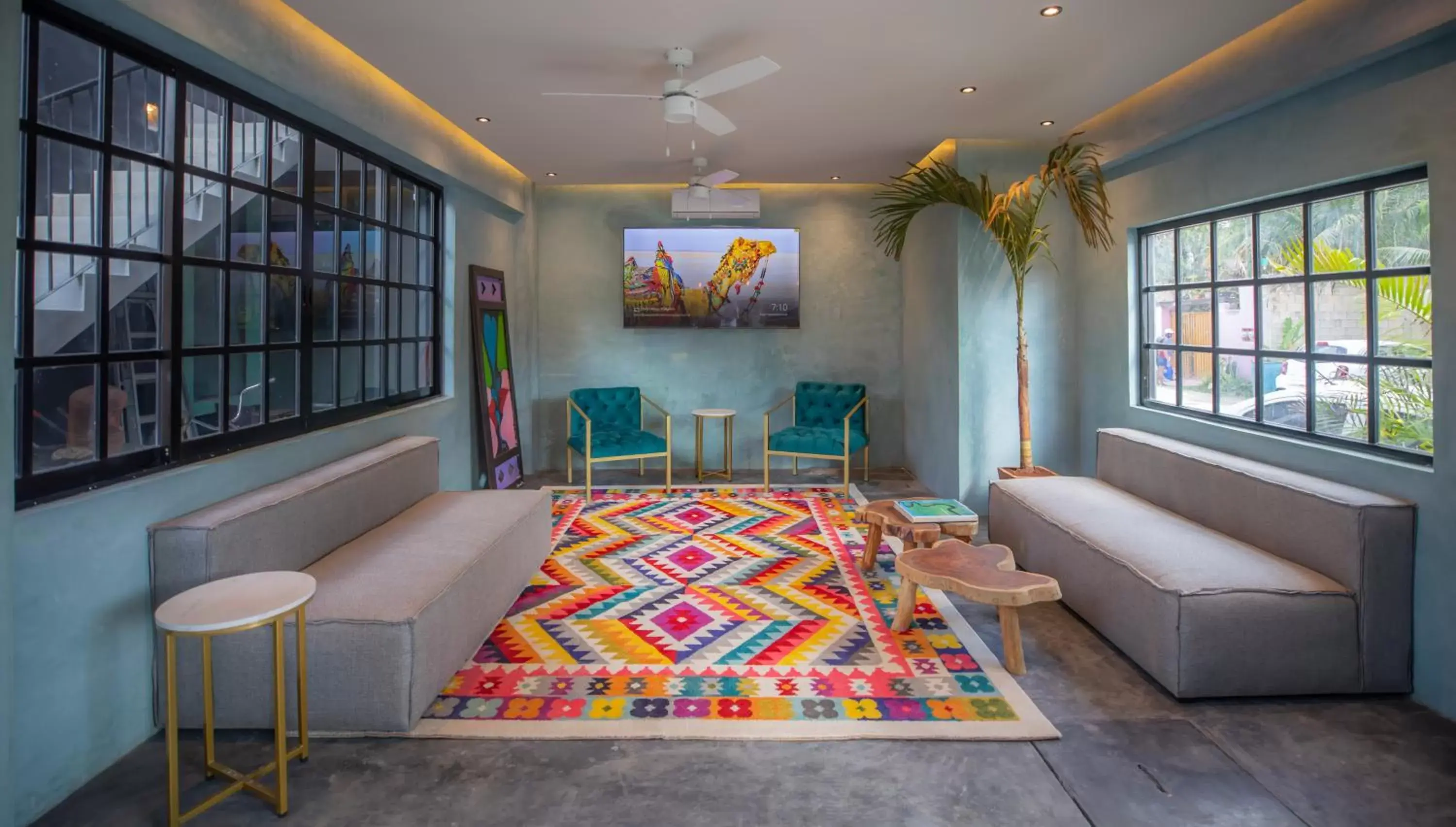 Lobby or reception, Seating Area in Turquoise Tulum Hotel