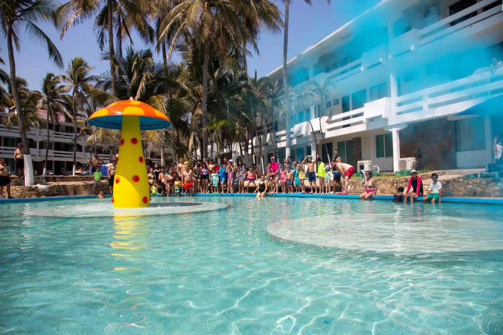 Aqua park, Swimming Pool in Mar Paraiso Queen
