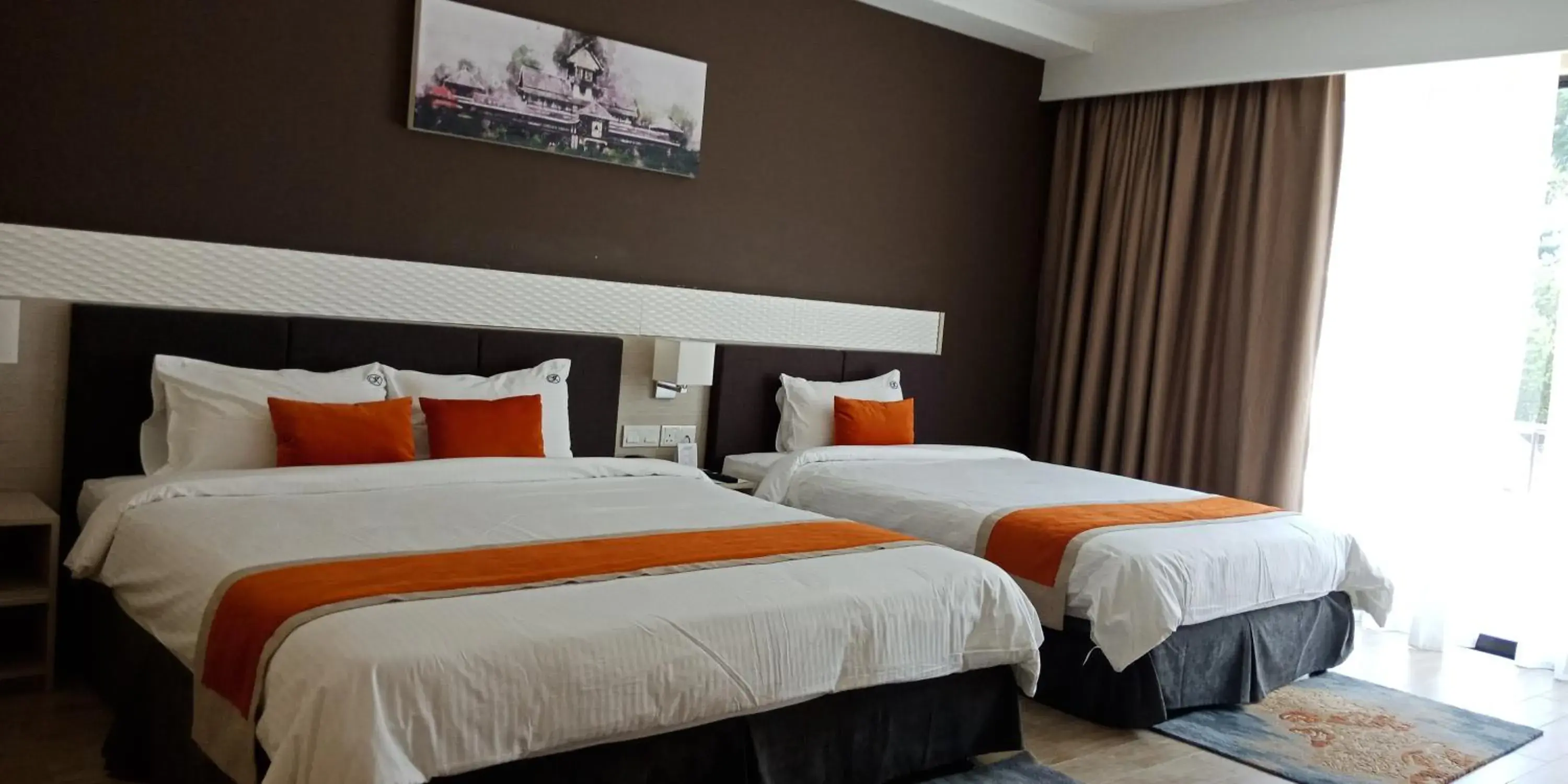 Bed in Klana Resort Seremban