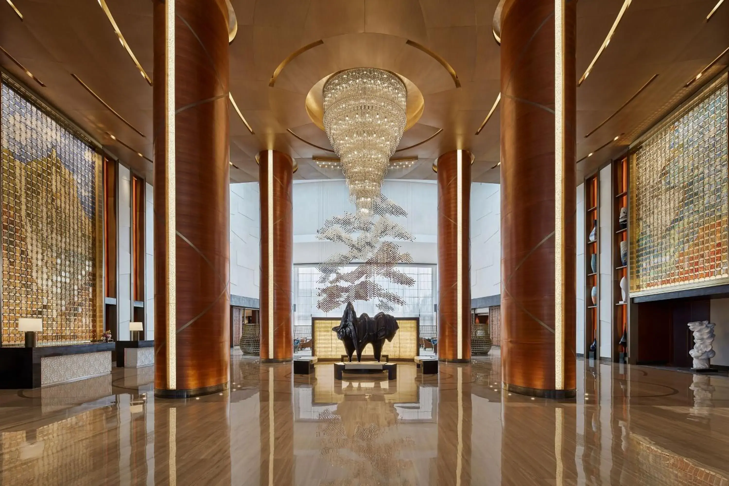 Lobby or reception in Sheraton Beijing Lize Hotel