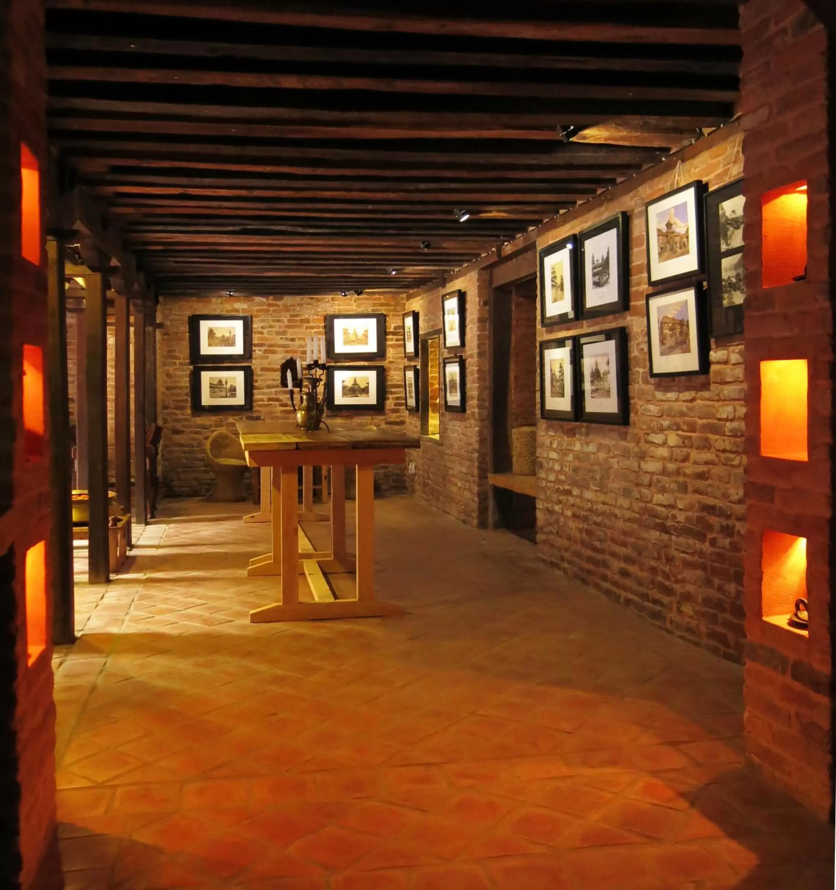 Lobby or reception in The Inn Patan