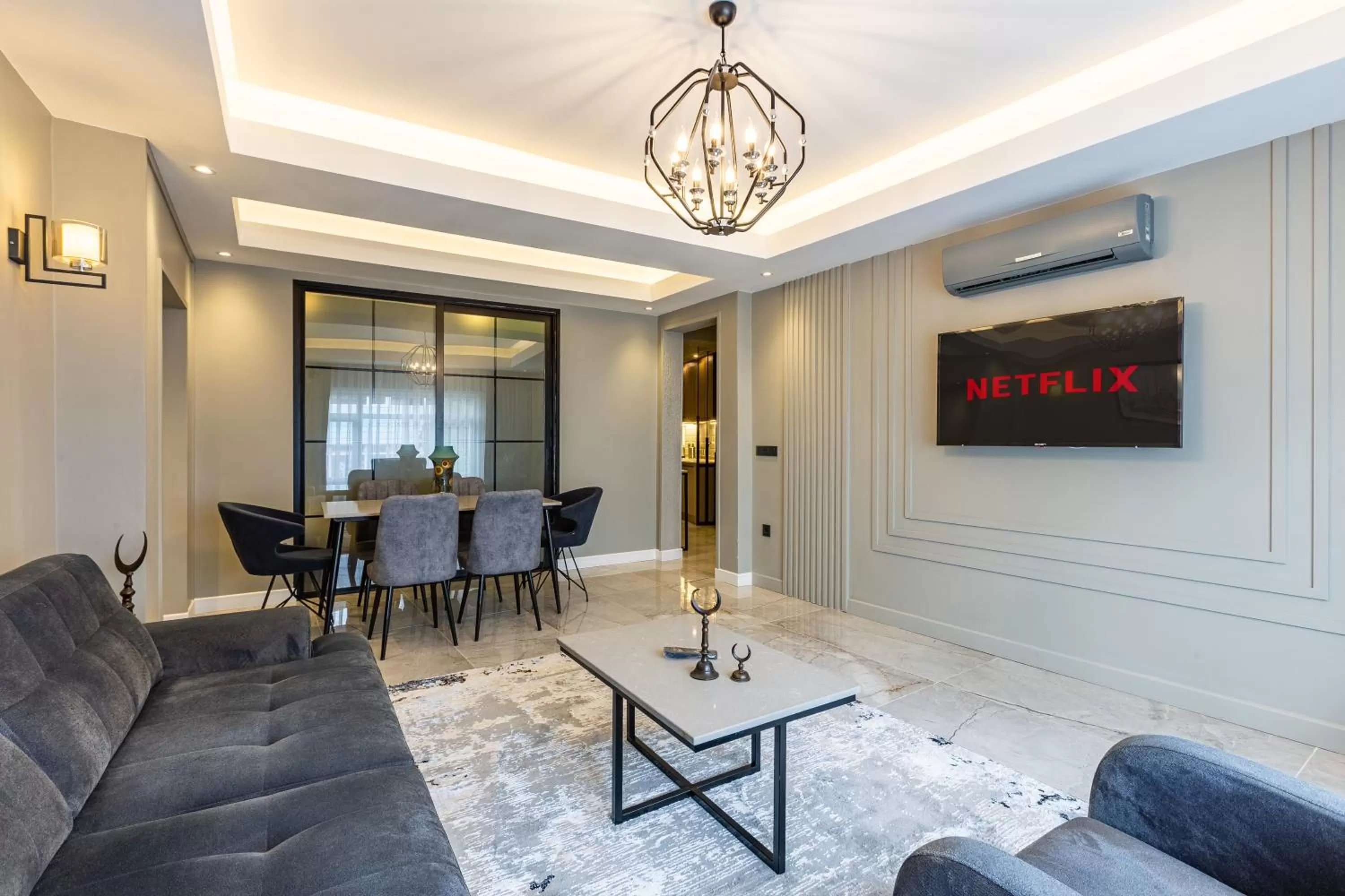 Three-Bedroom Apartment in Seraglio Hotel & Suites